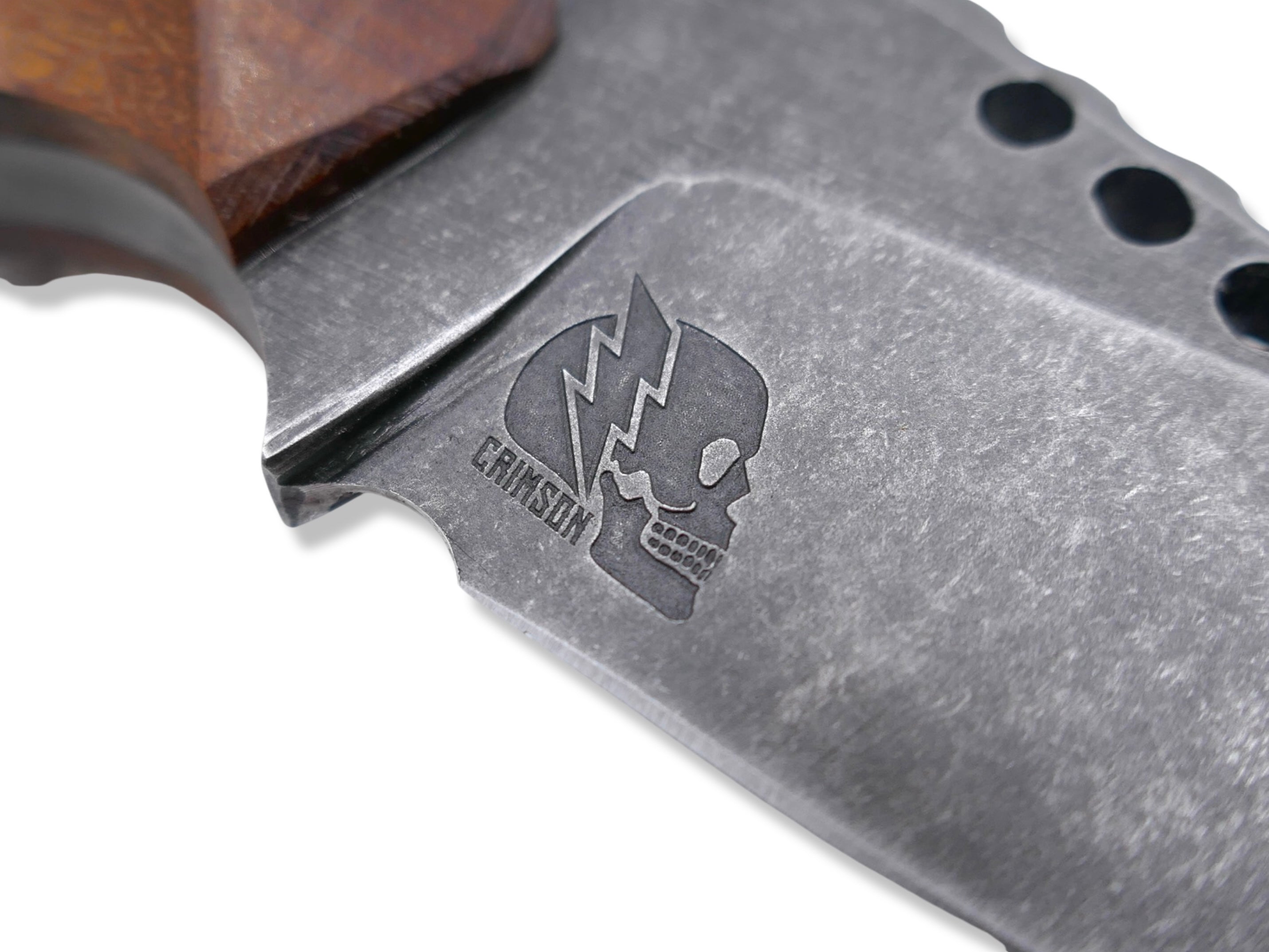 IRON WOLF - Dark Stonewash / Ironwood Handle