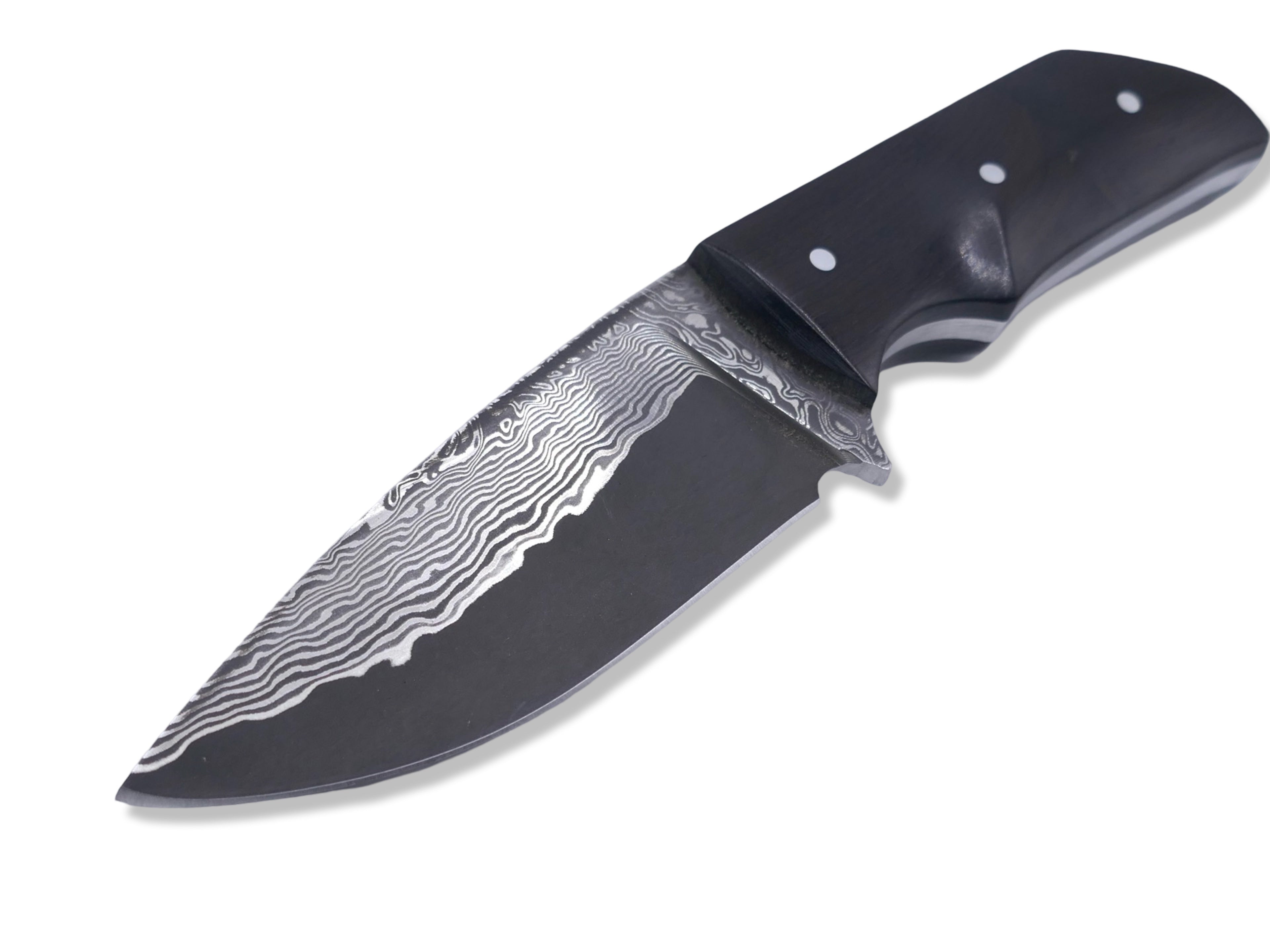 Daytona 1 of 1 Custom - Vegas Forge Stainless Damascus / African Blackwood Handle