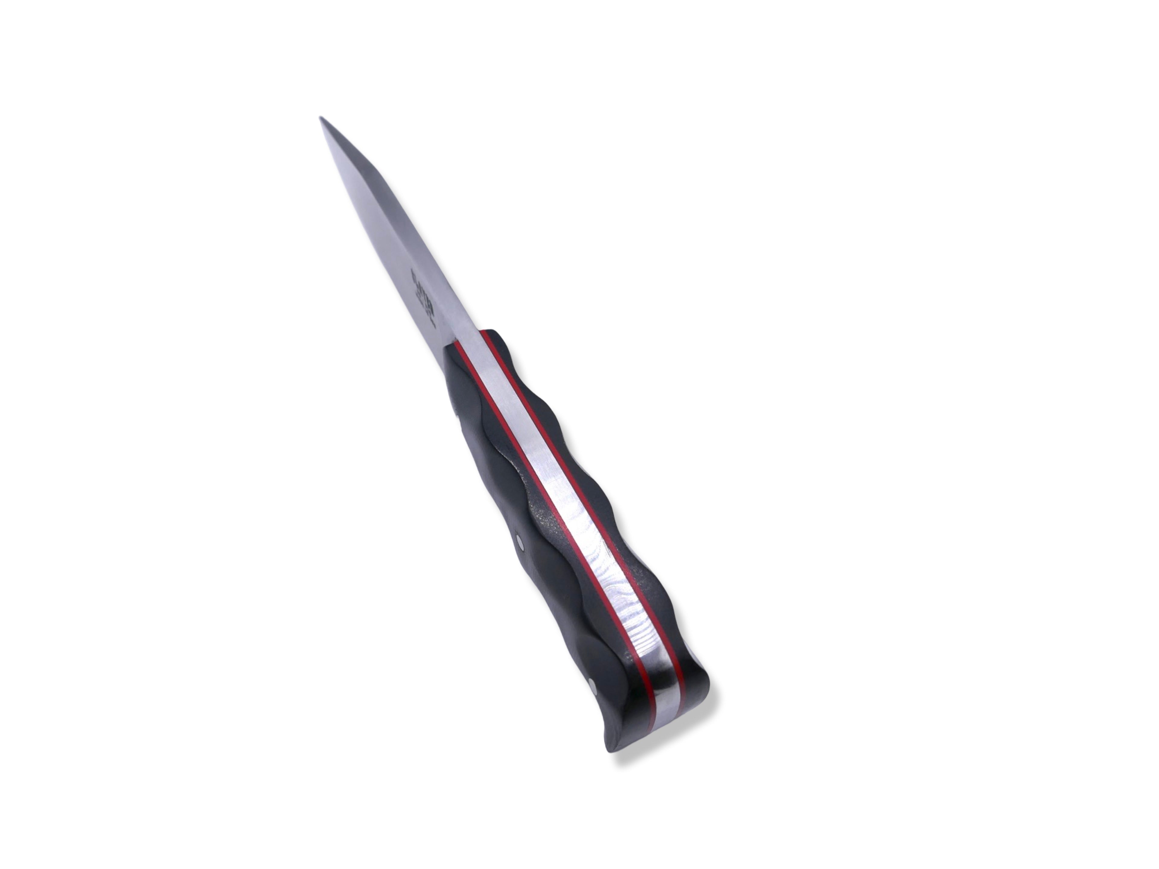 Slayer Mini - Satin / Black G-10 / Red G-10 Liner