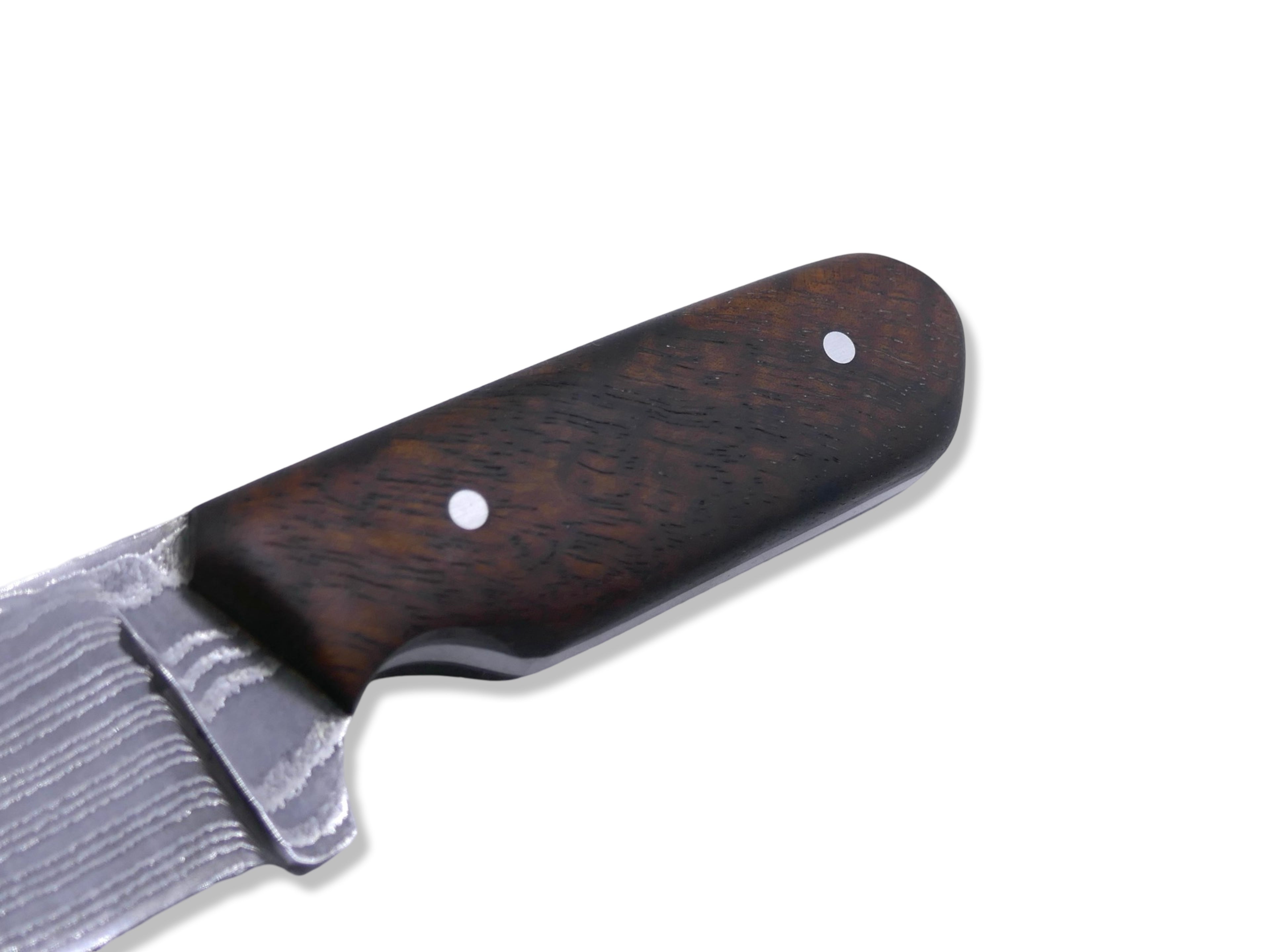 Iron Claw - Vegas Forge Damascus / Hawaiian Koa Handle / Black G-10 Liner