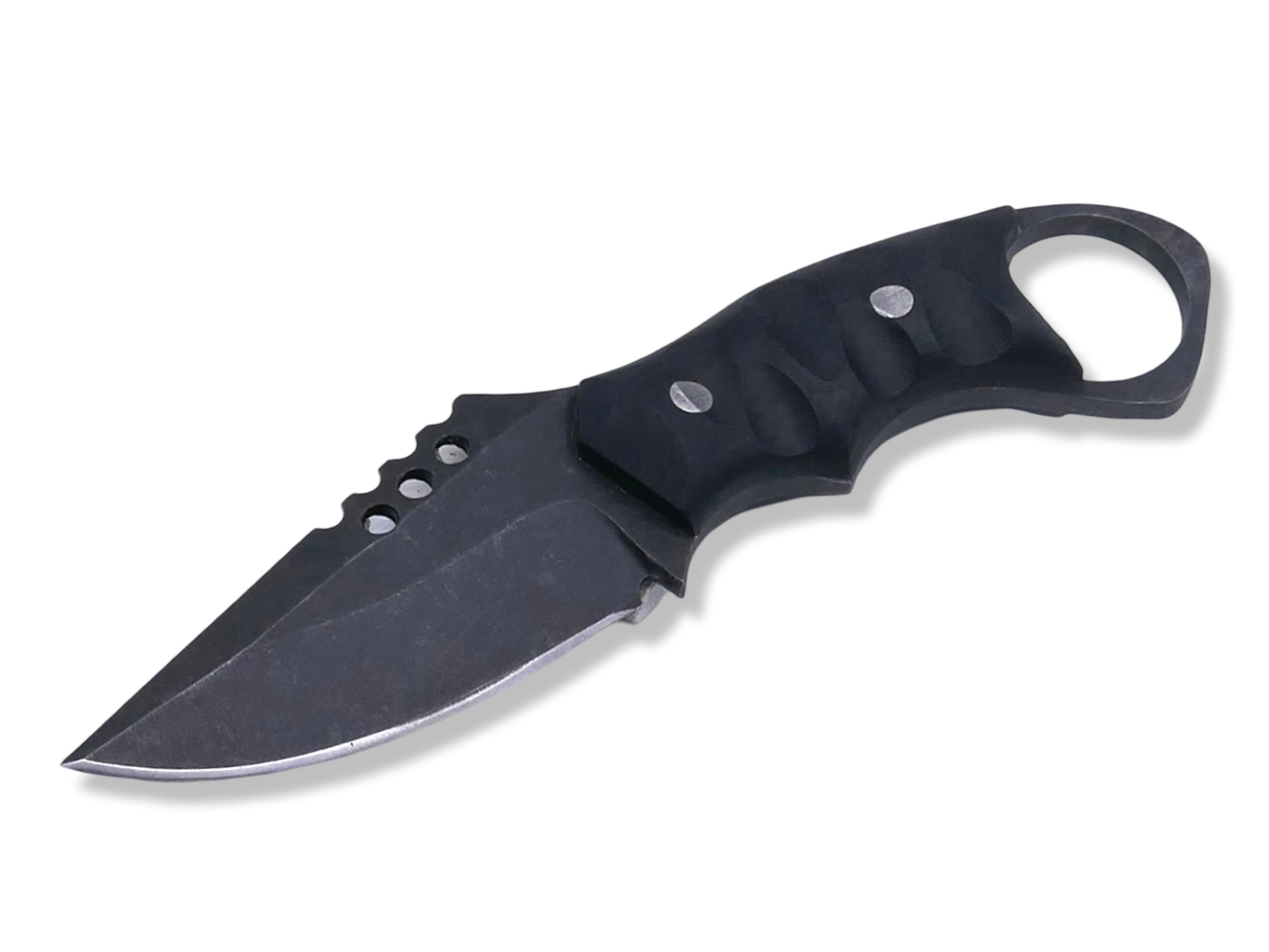 IRON WOLF - Dark Stonewash / Alumalite Black Handle
