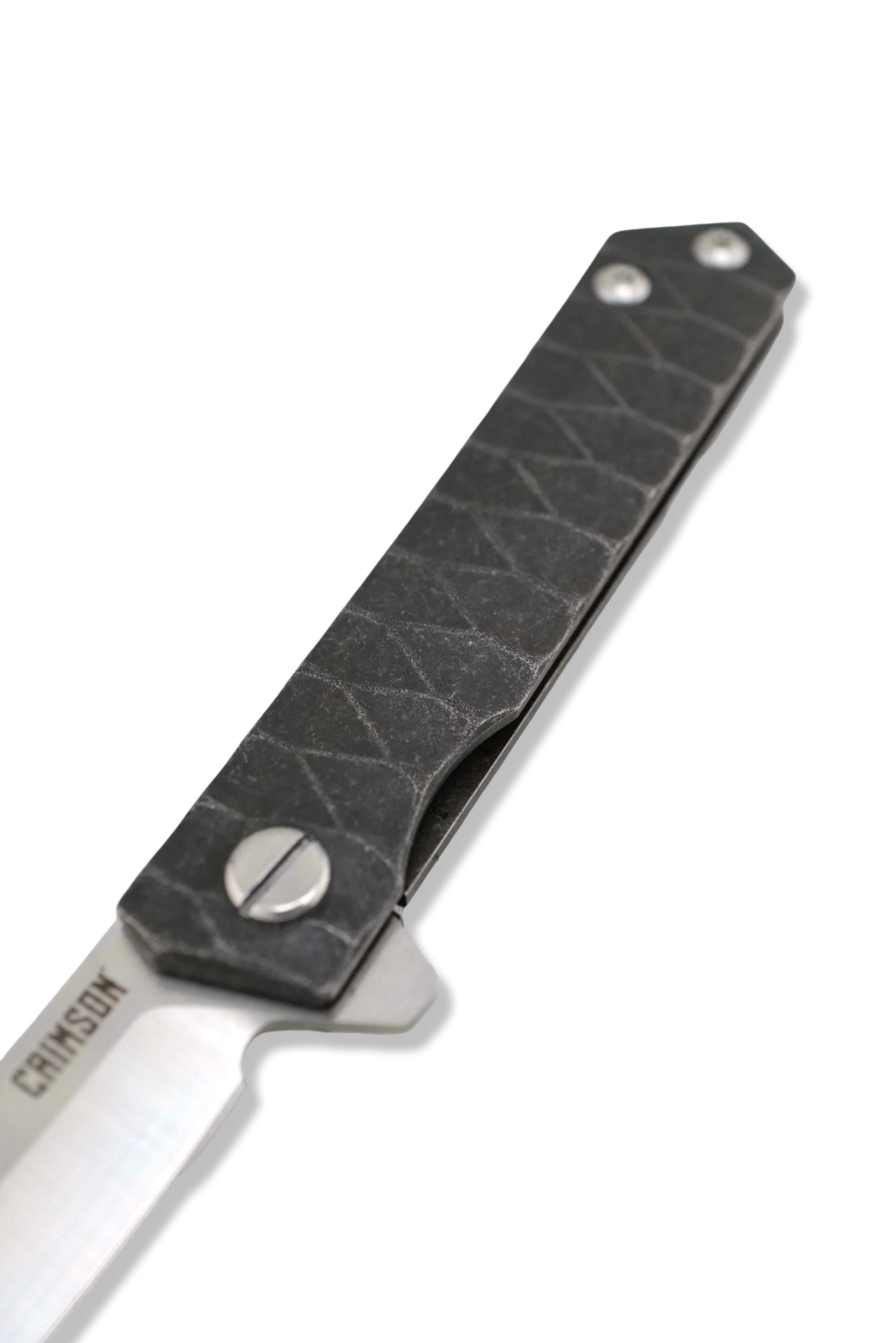 The Wayne Folder - Scale Textured Handle / Satin Finish