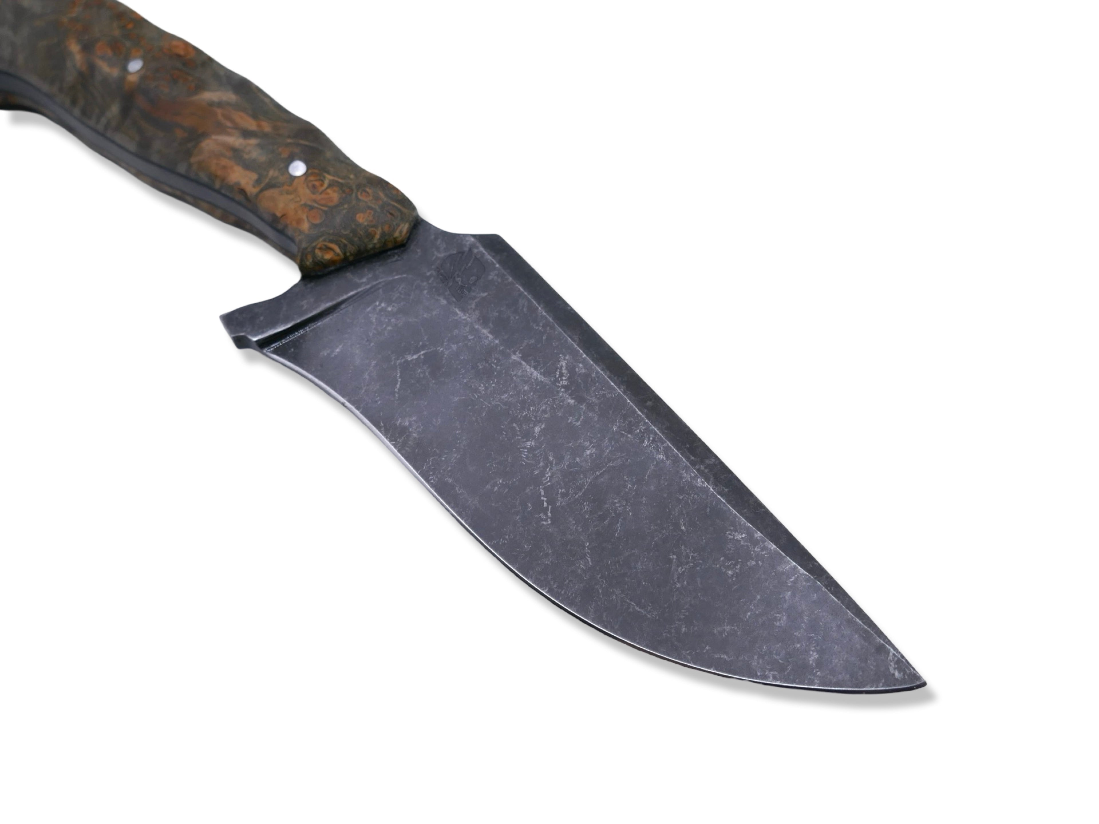 Destroyer - Dark Stonewash / Dyed Black Maple Burl