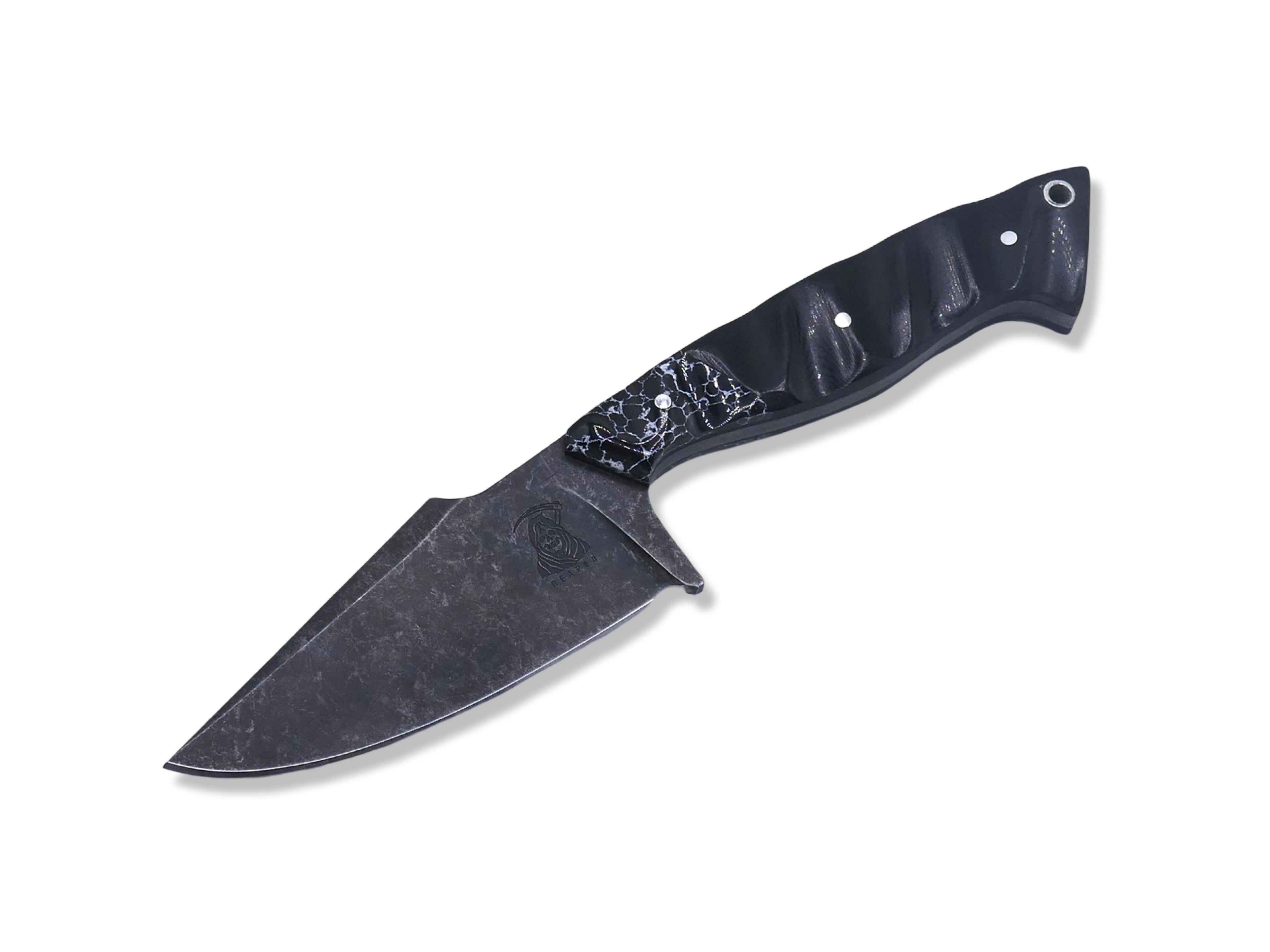 Reaper - Dark Stonewash / Tru Stone + Black G-10 Handle
