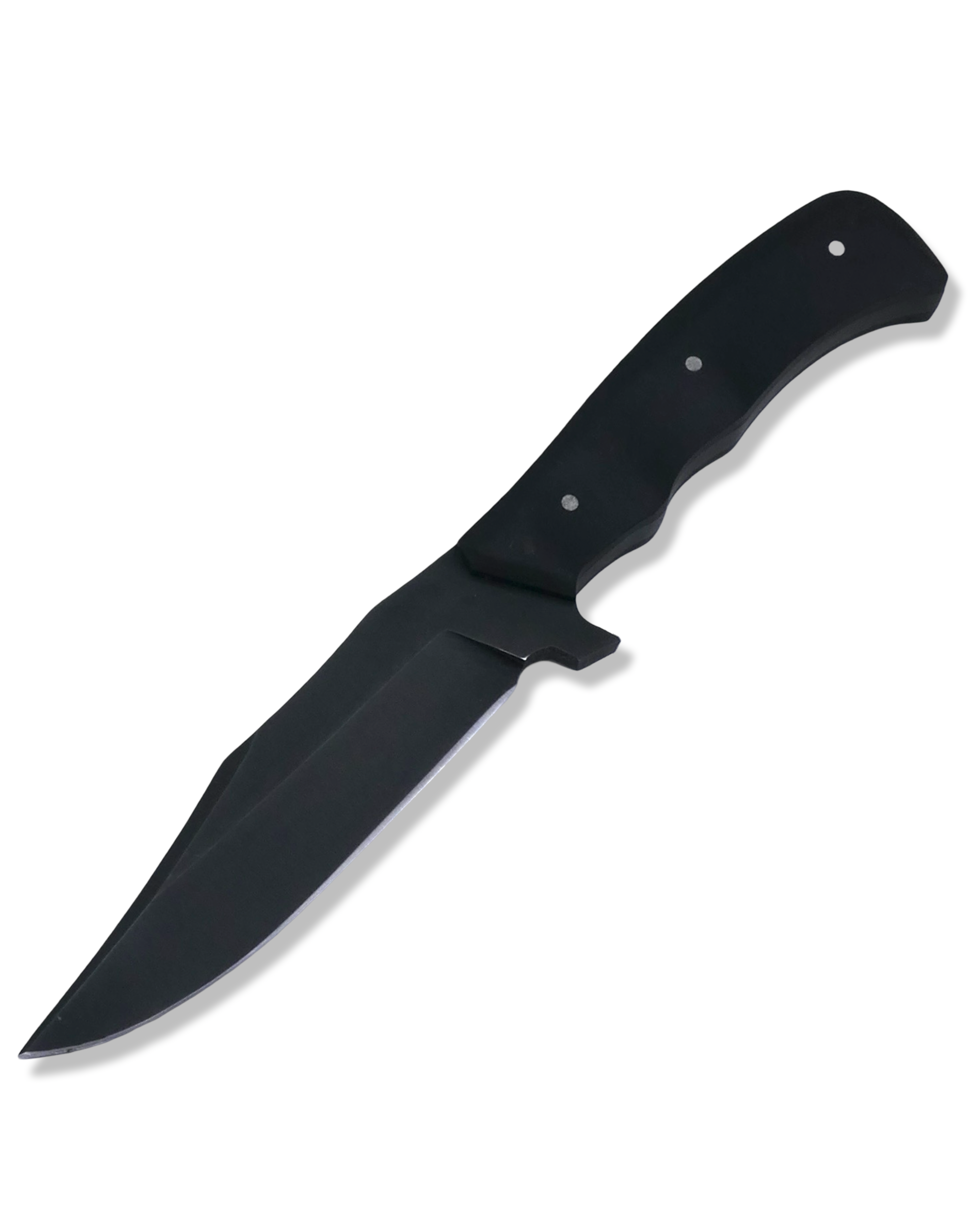 DEV-1 Custom Proto - Black G-10 Handle / Black Ops Blade / Leather Sheath Included