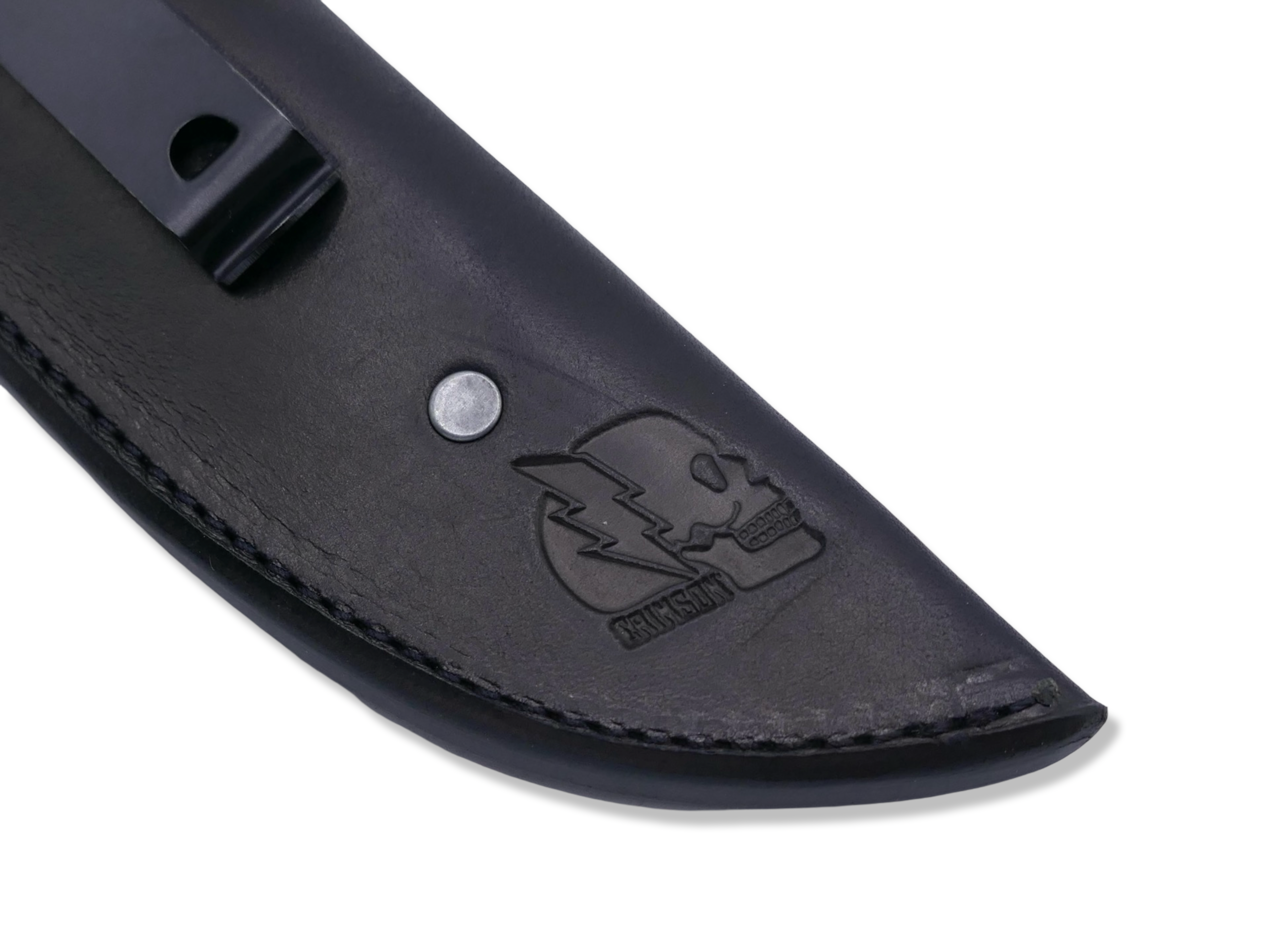 IRON WOLF Custom 1 of 1 - Satin Finish / Charcoal Wood Handle