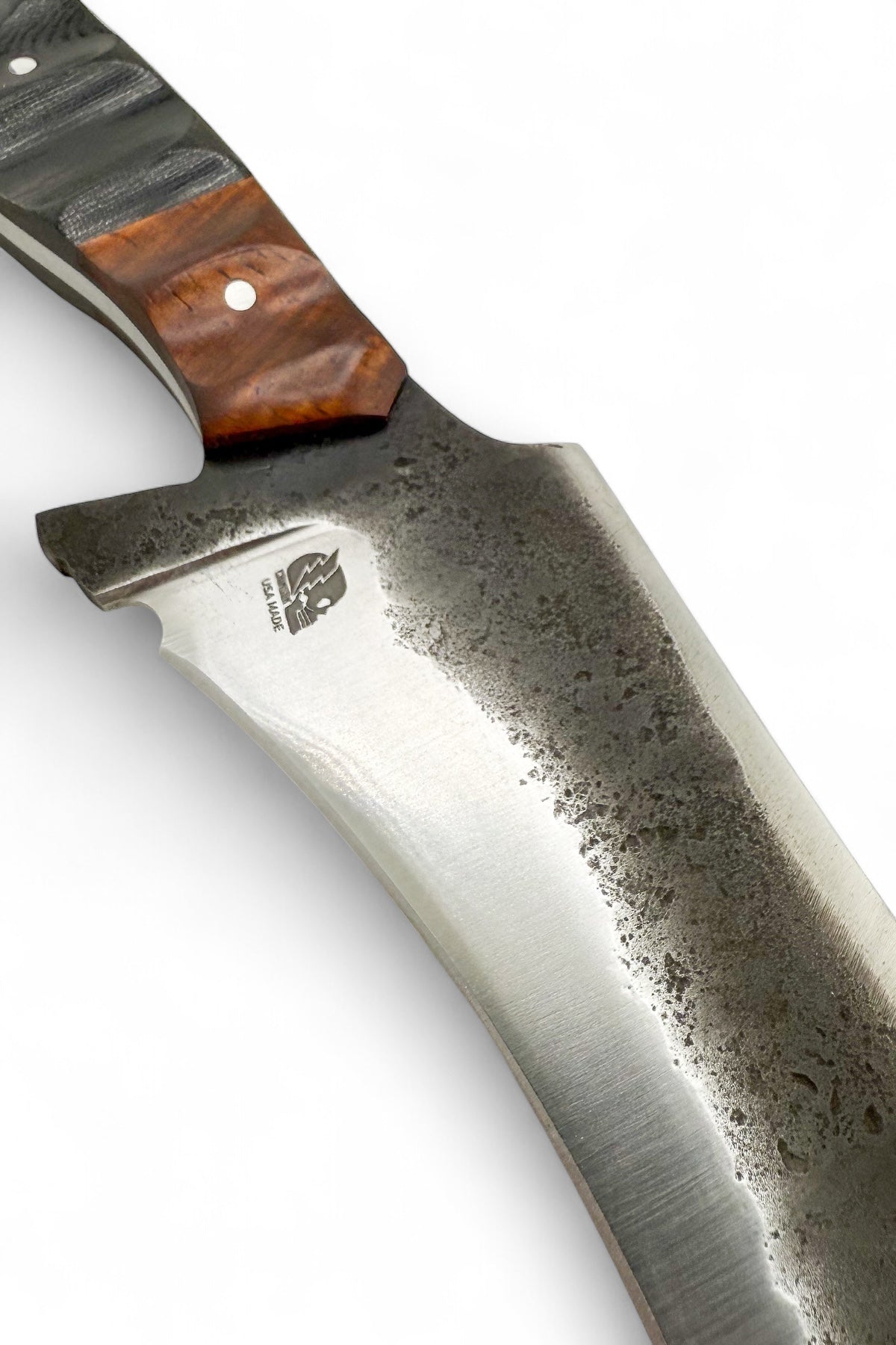 Forged Compound Destroyer - Hawaiian Koa / Black Micarta / Black G-10 Liner