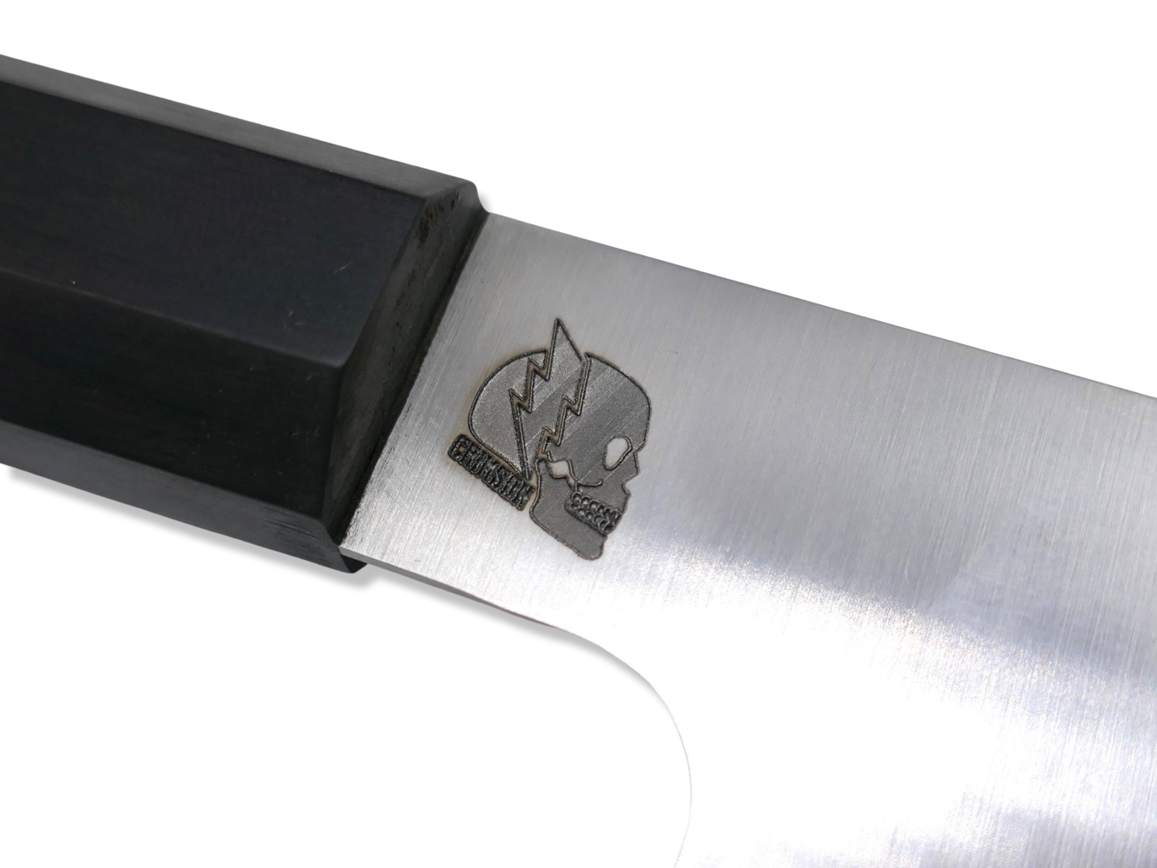 Nakiri - Stainless Steel / Black Sandal wood