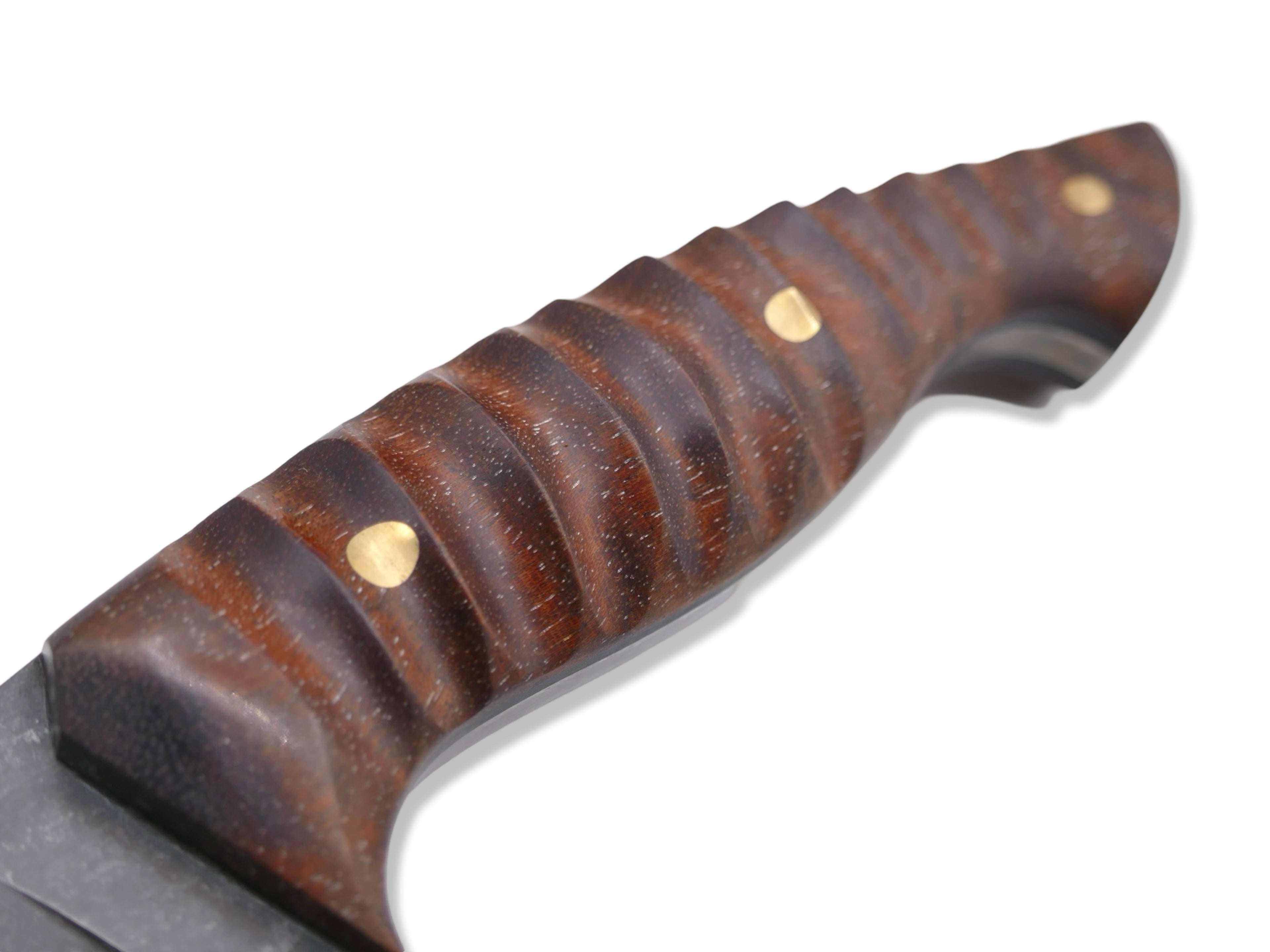 Neil T Kamimura Butter Cup - Magnacut / Sapele Handle / Black G-10 Liner