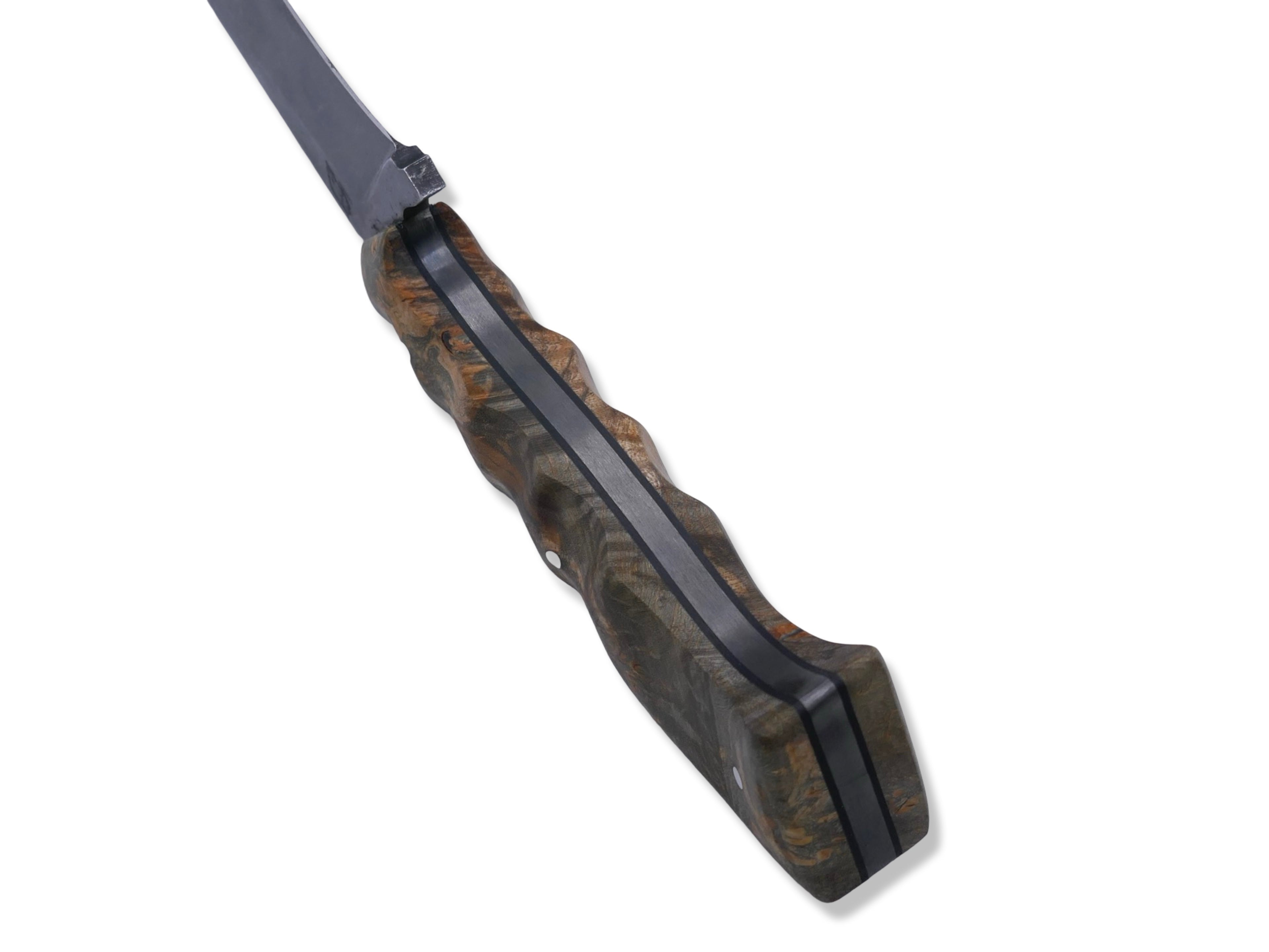 Destroyer - Dark Stonewash / Dyed Black Maple Burl