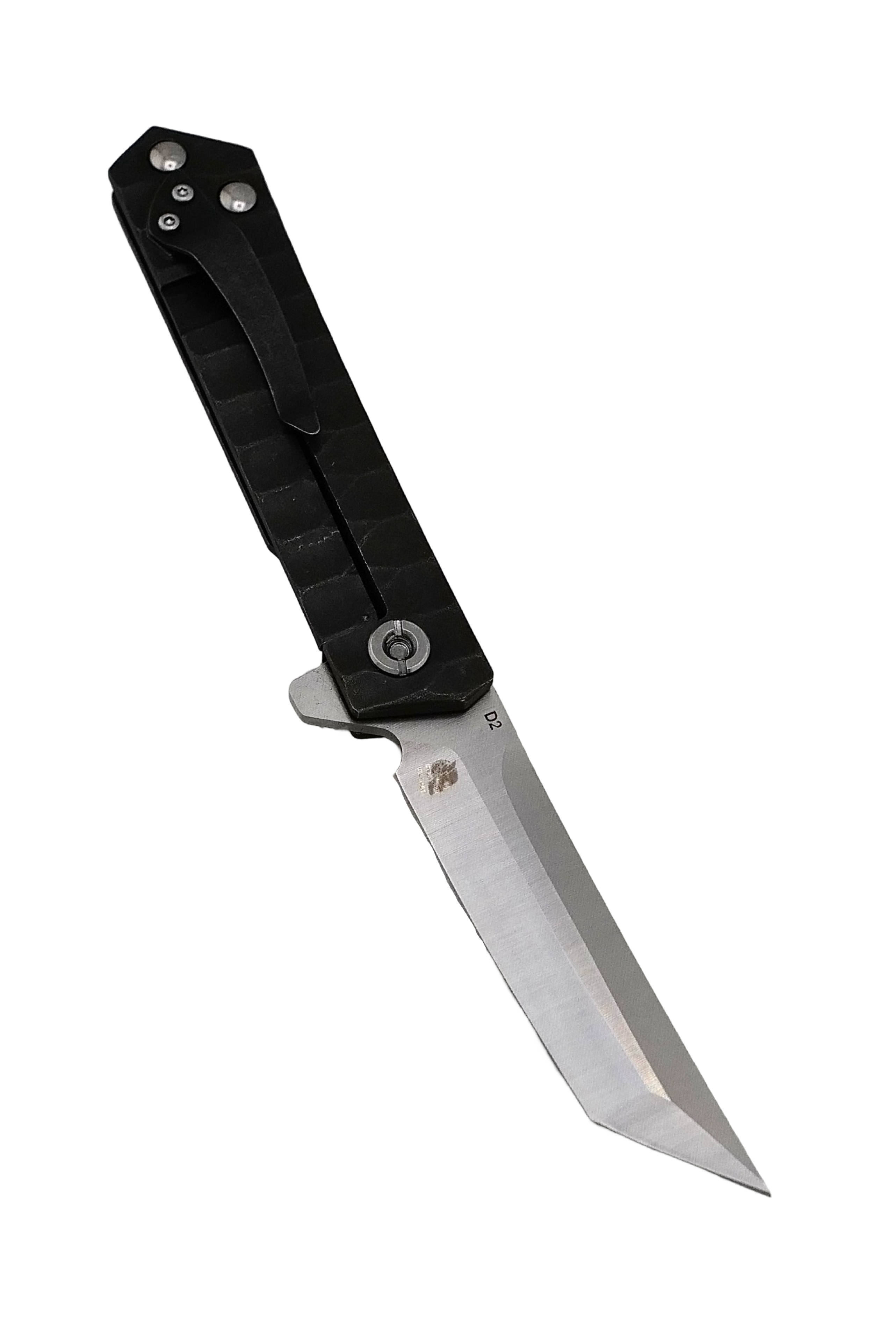 The Wayne Folder - Scale Textured Handle / Satin Finish