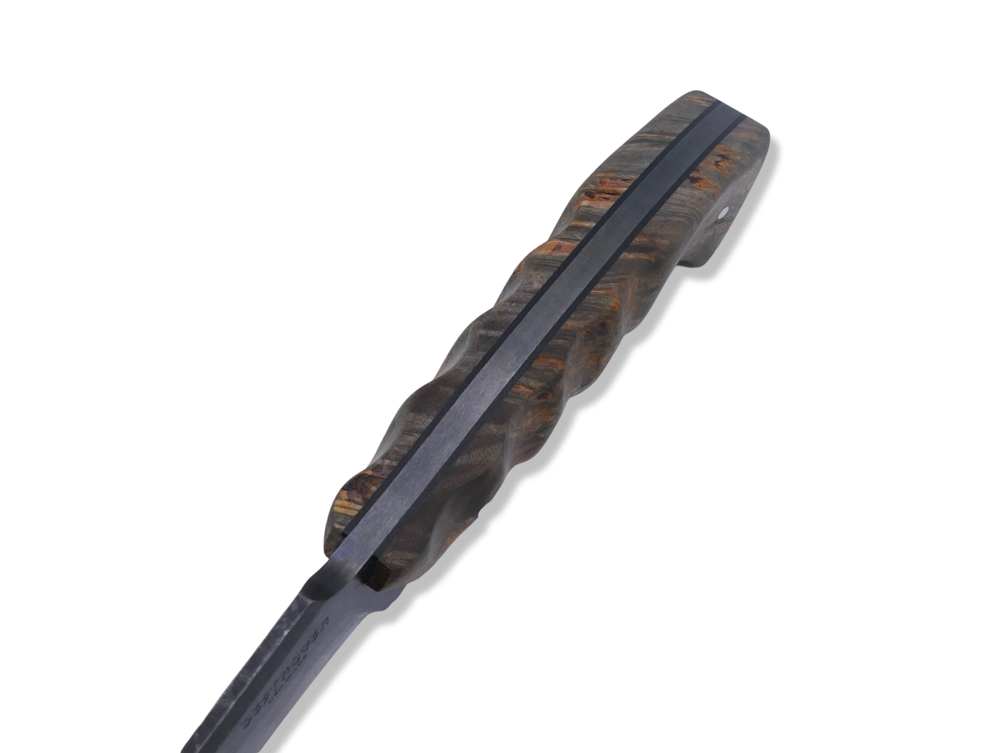 Destroyer - Dark Stonewash / Dyed Black Maple Burl