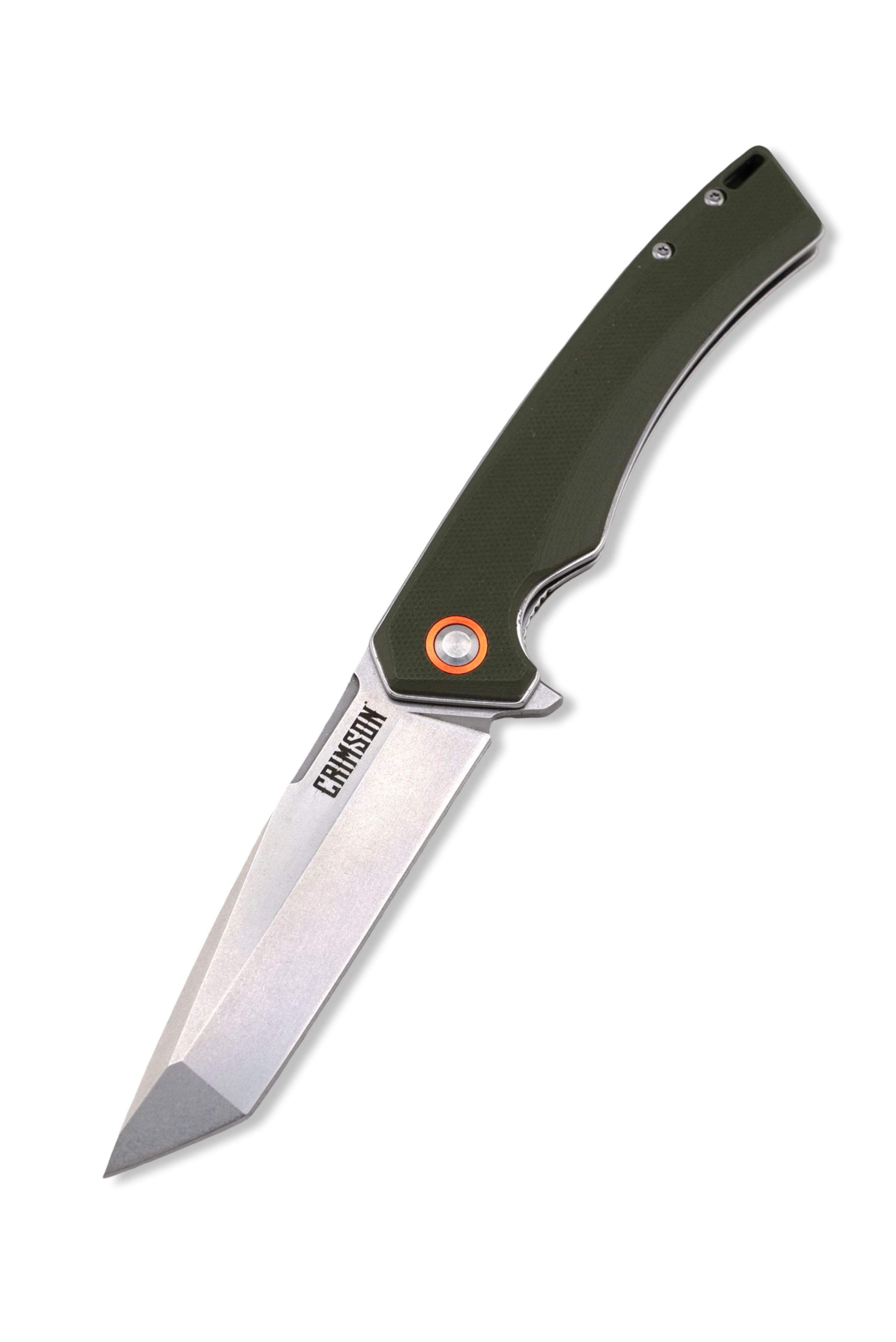 DB5 Tanto Folder - OD Green G-10 Handle / Stonewash