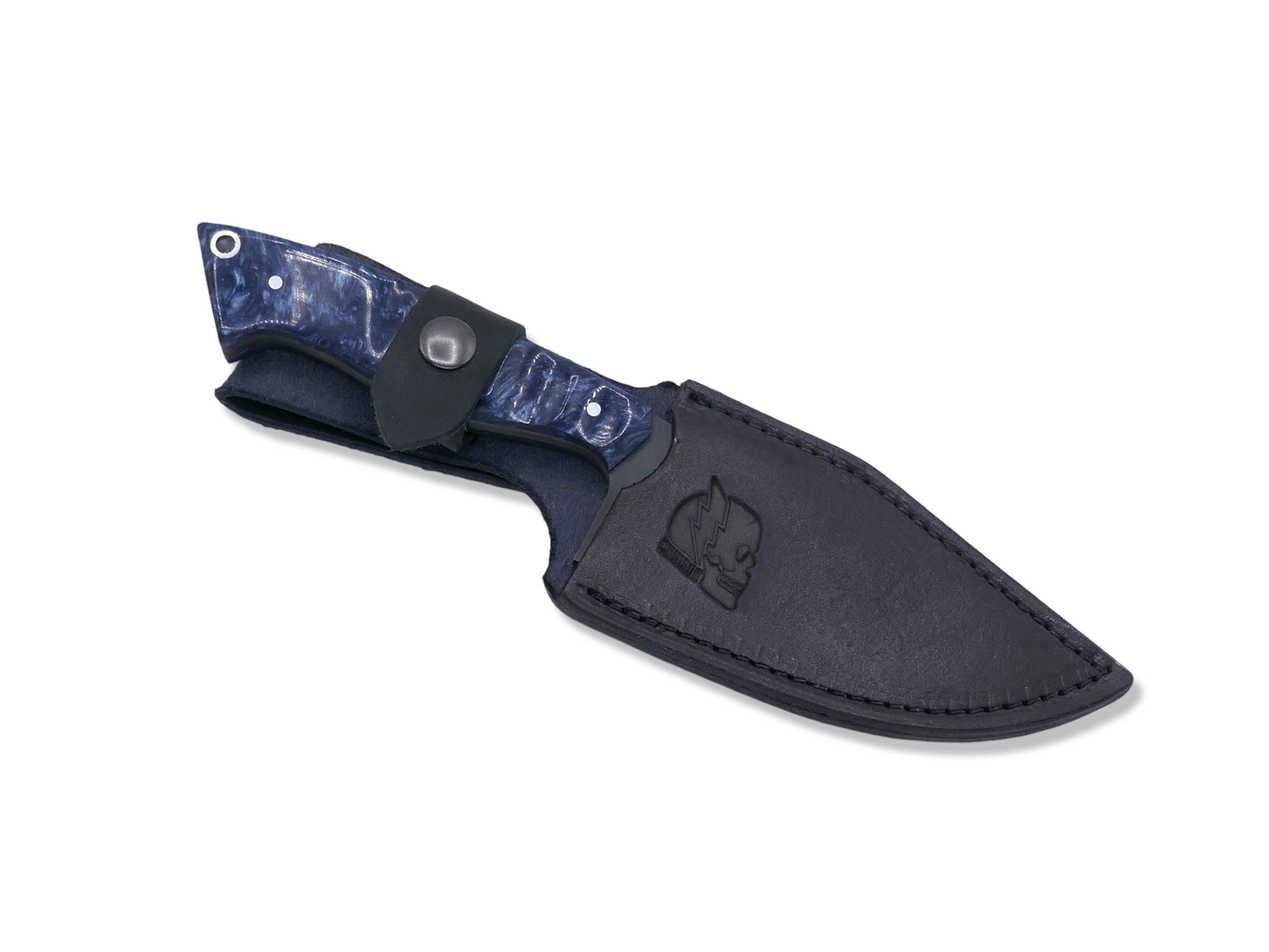 Reaper - Tungsten Finish / Blue Composite Handle