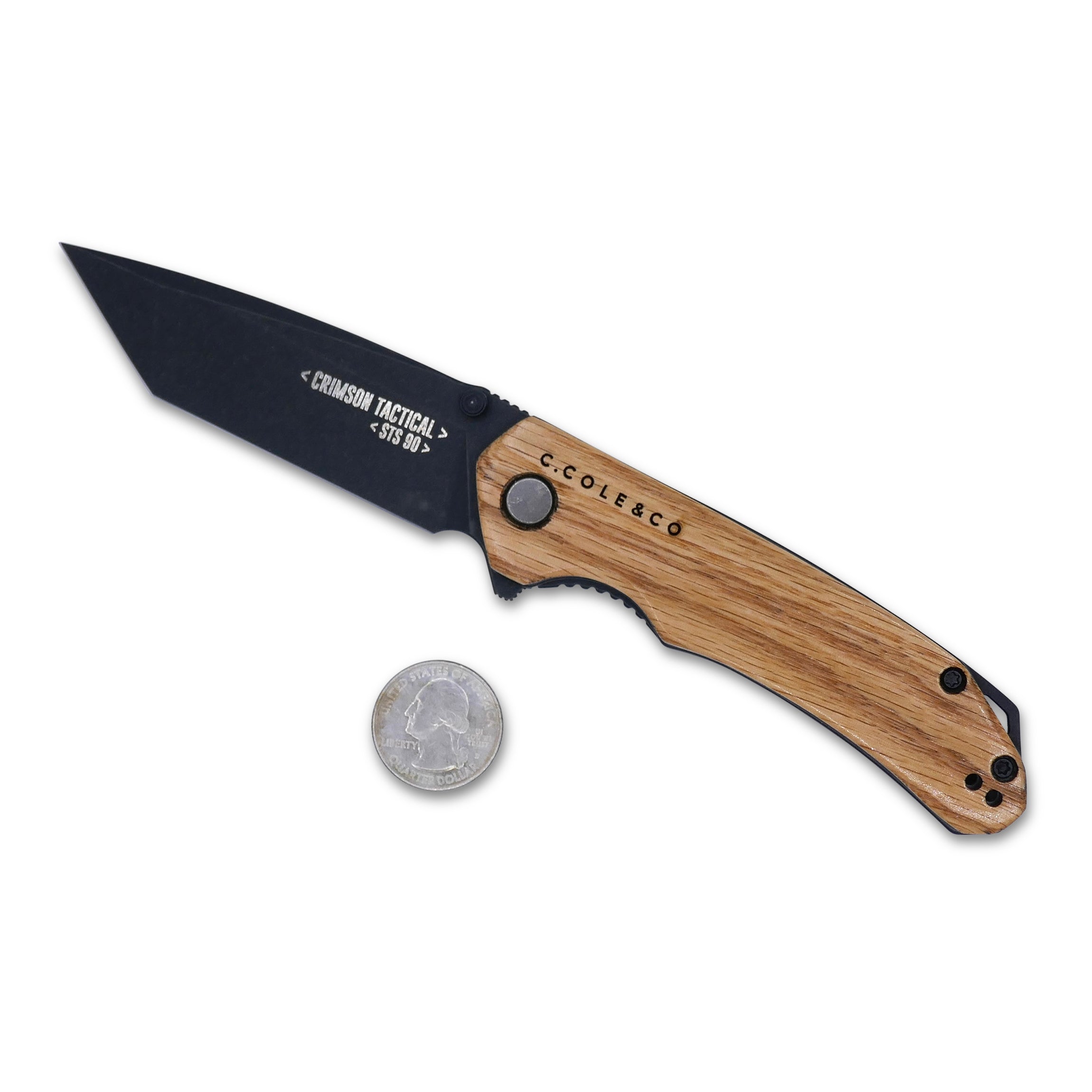 STS 90 - White Oak X Black - Crimson Tactical