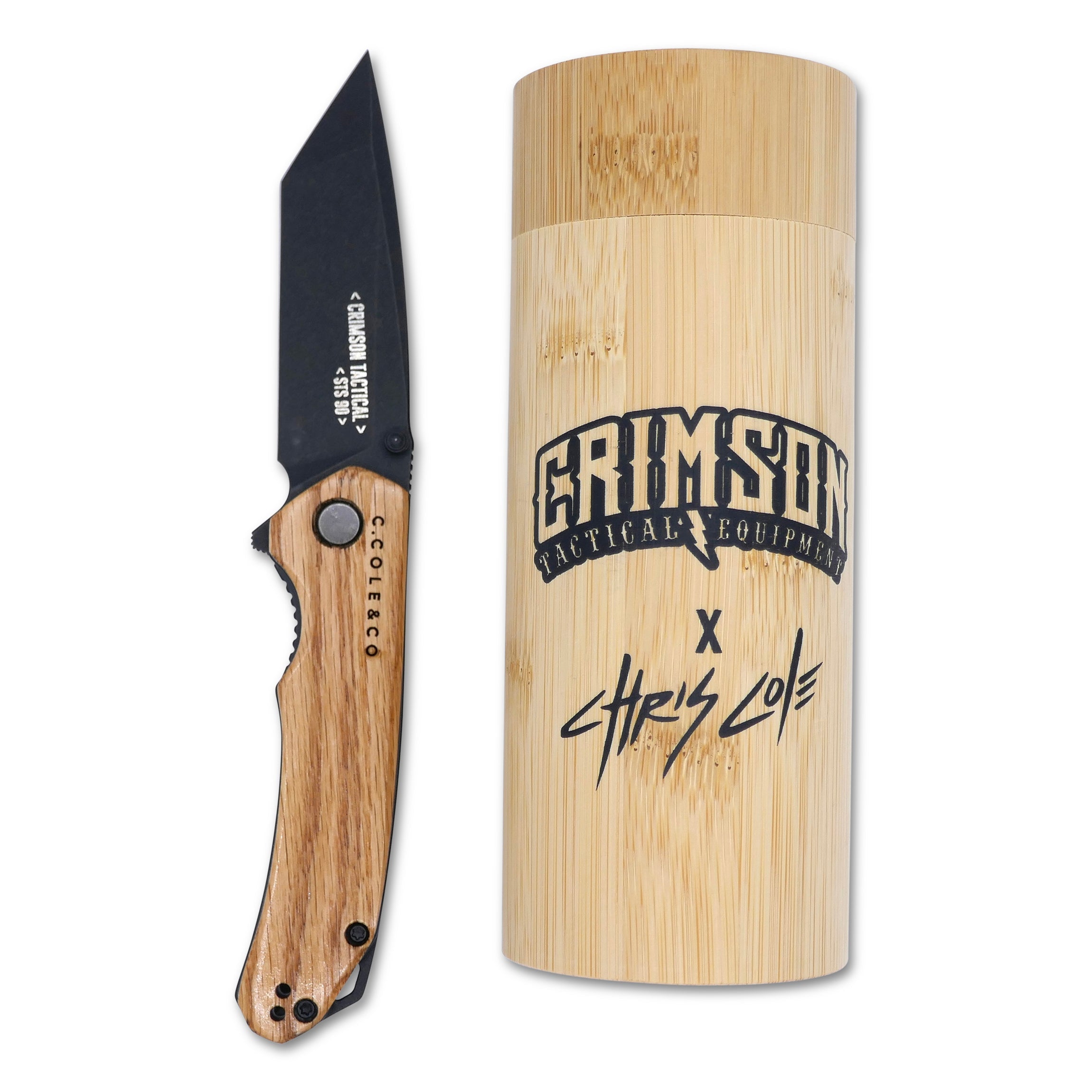 STS 90 - White Oak X Black - Crimson Tactical