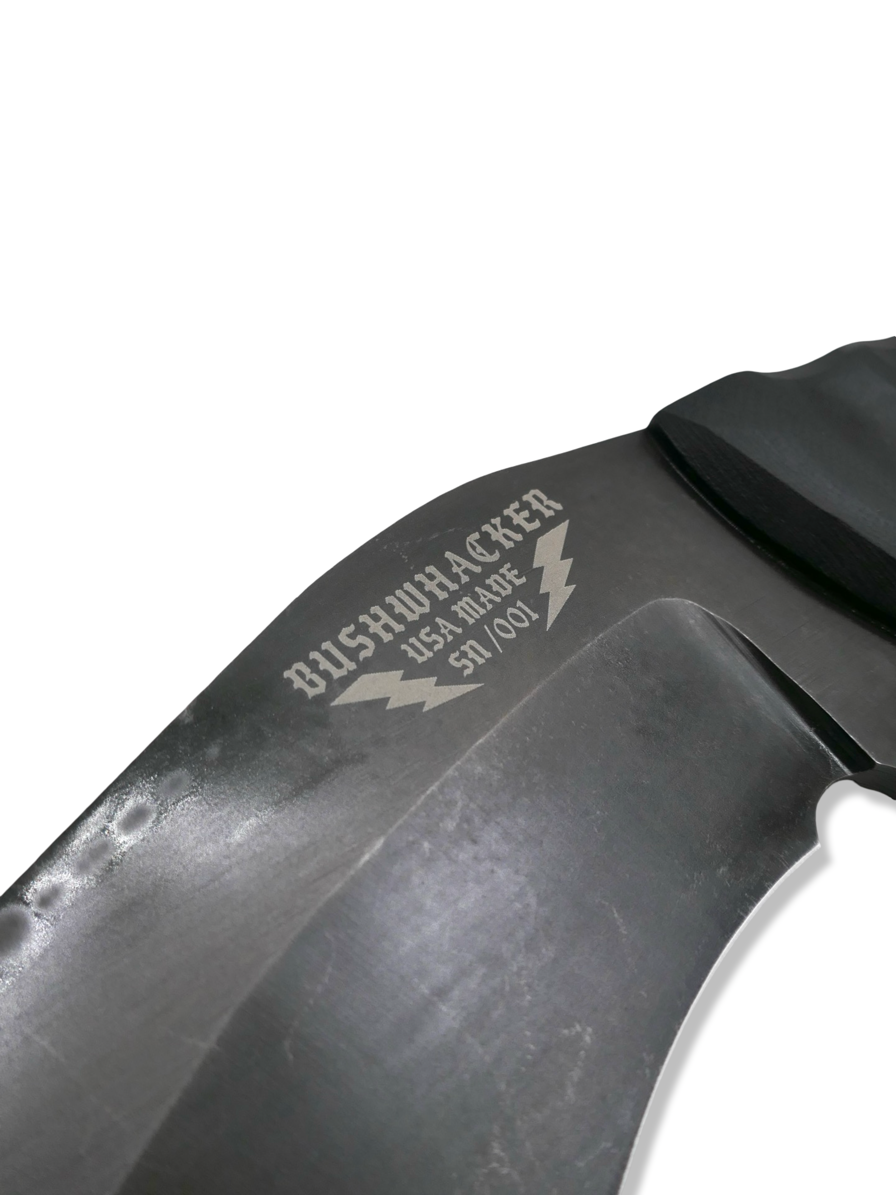 Bush Whacker Custom - Dark Stonewash / Black G-10 Handle