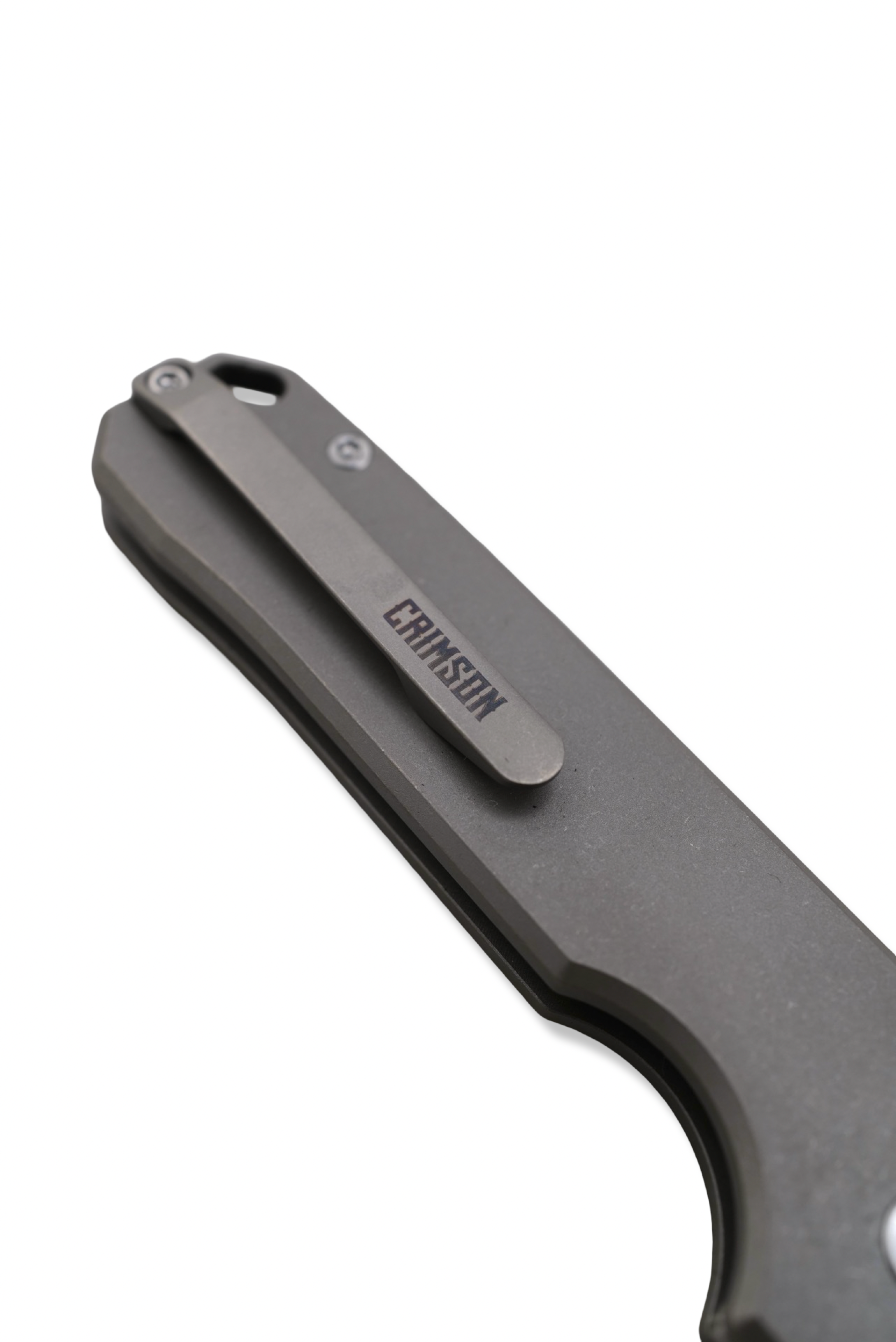 RAGNAR Folder - M390 Steel / Titanium Handle / Titanium clip / Stonewash Finish