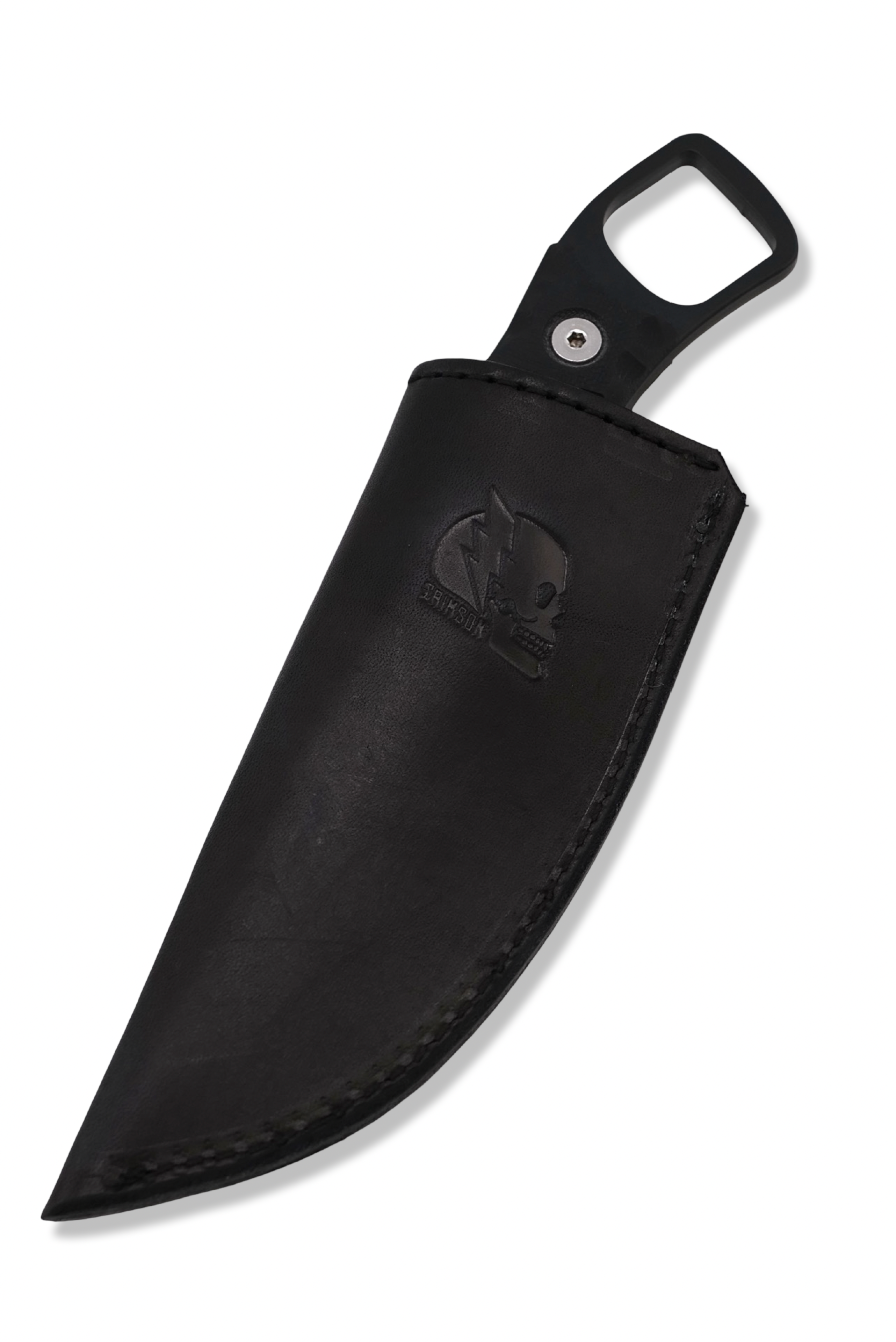 RPM Iron Wolf  “ CORE LORD “ - Black Cerakote / Black G-10 Handle / Limited to 50 Pieces / Leather Sheath Included - Black FRIDAY LIMITED