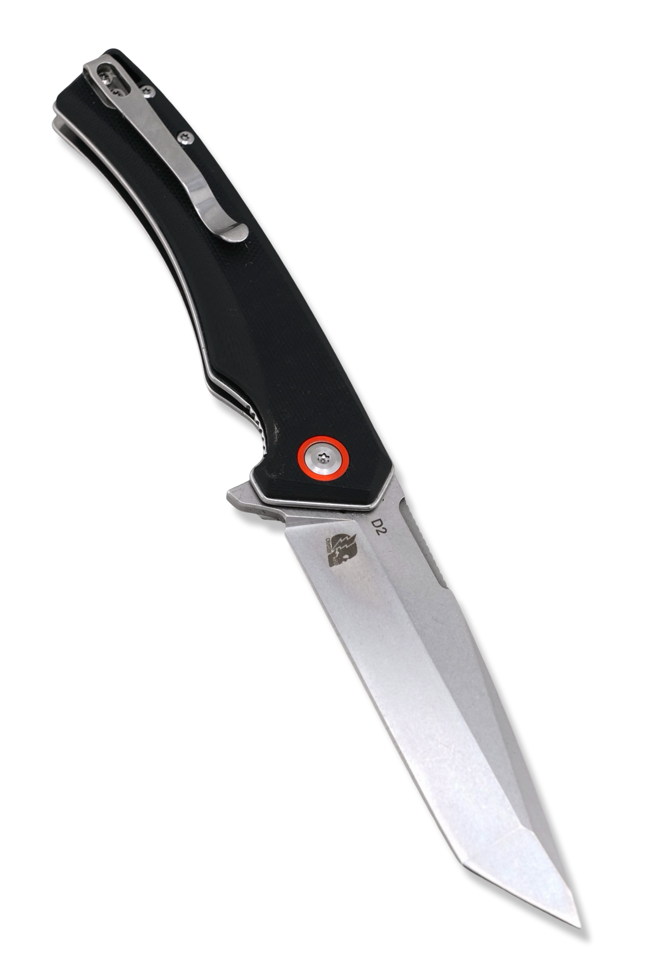 DB5 Tanto Folder - Black G-10 Handle / Stonewash