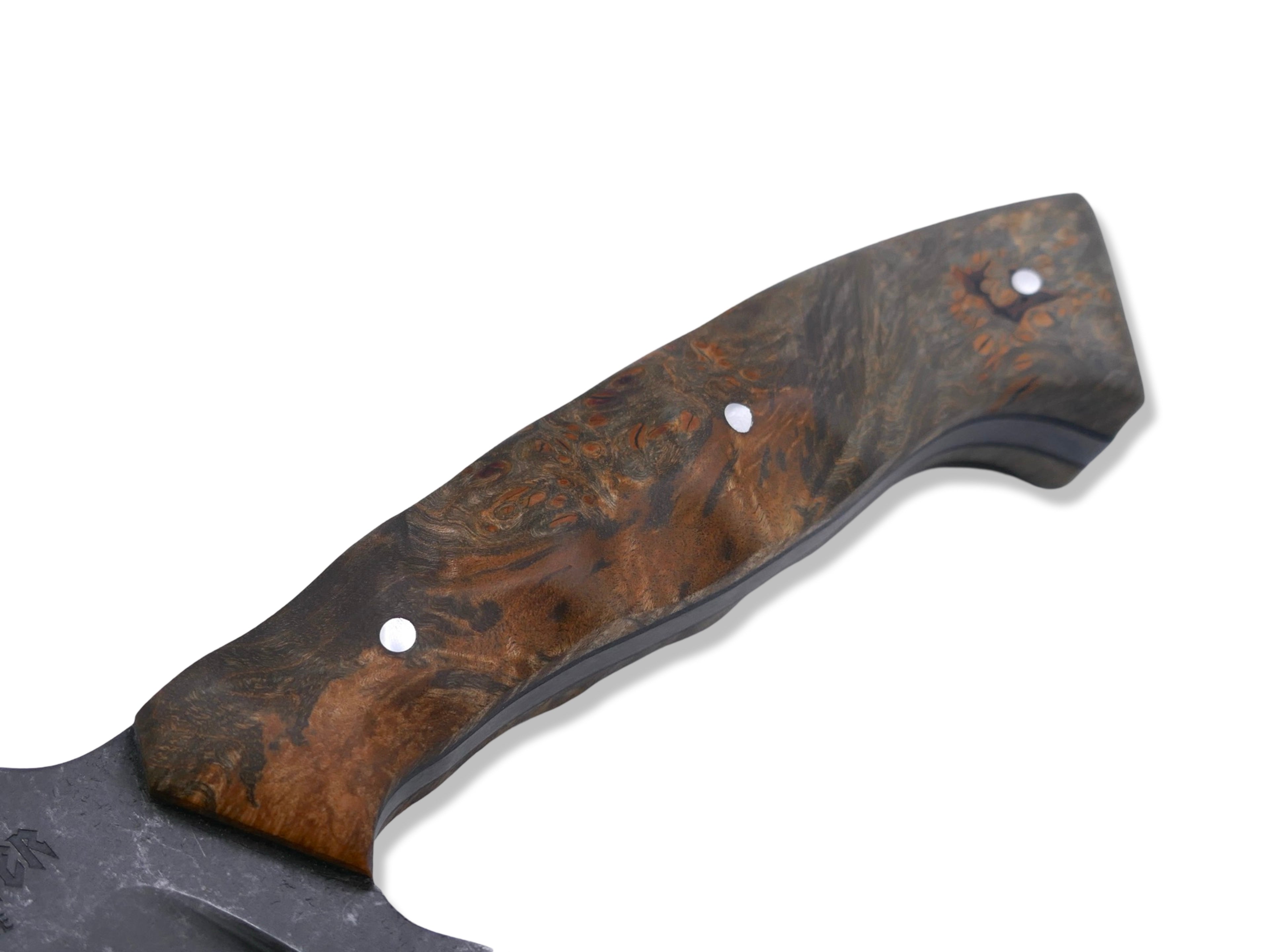Destroyer - Dark Stonewash / Dyed Black Maple Burl