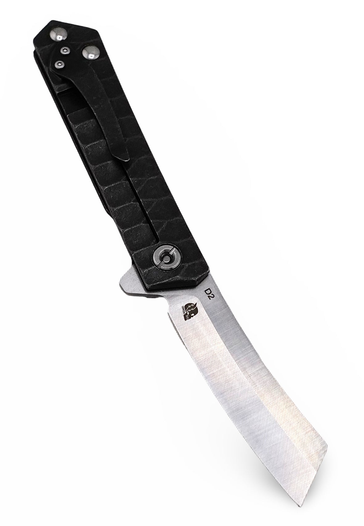 The Wayne Folder - Scale Textured Handle / Satin Finish