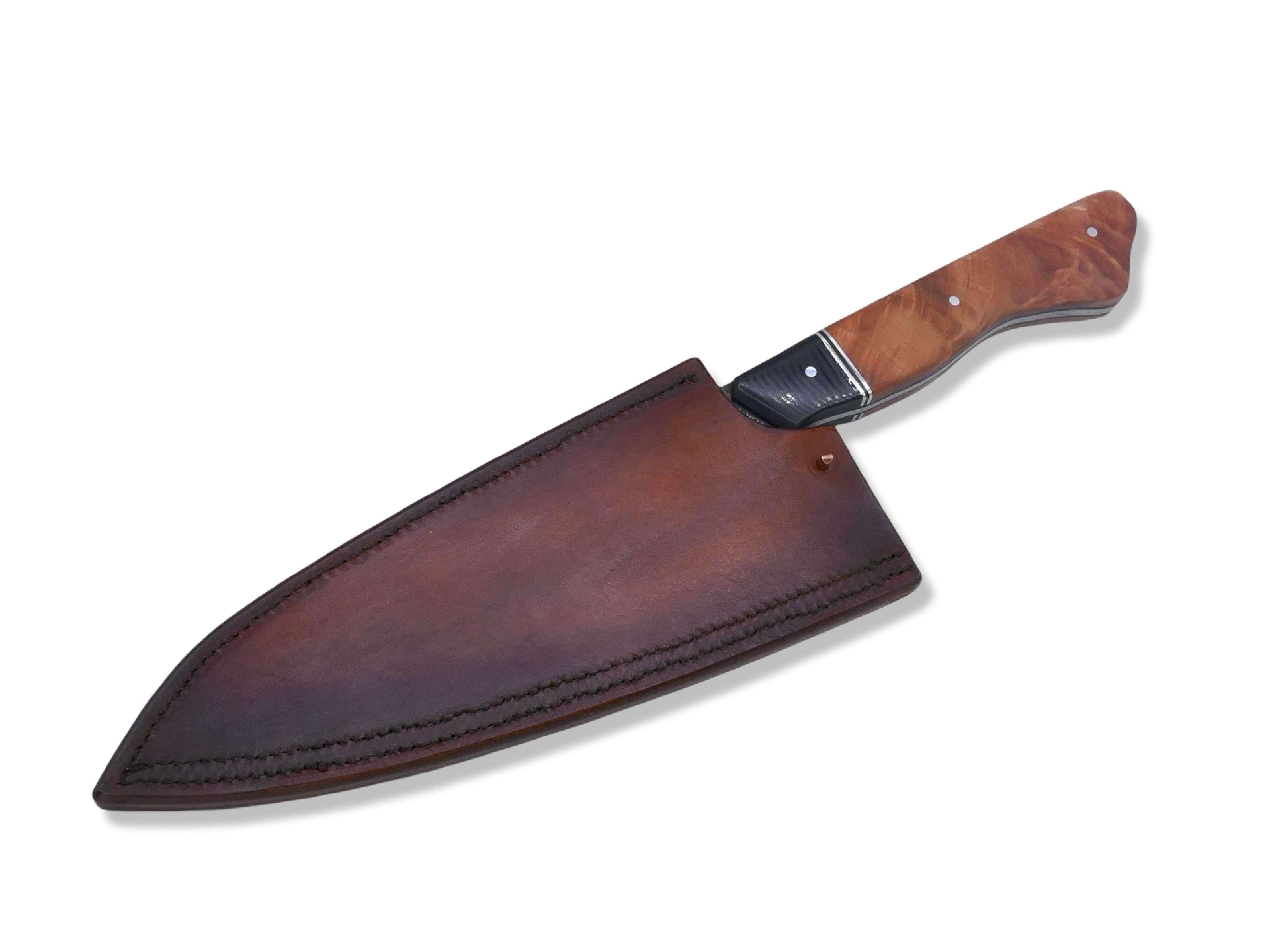 Custom Vegas Forge Stainless Damascus Gyuto