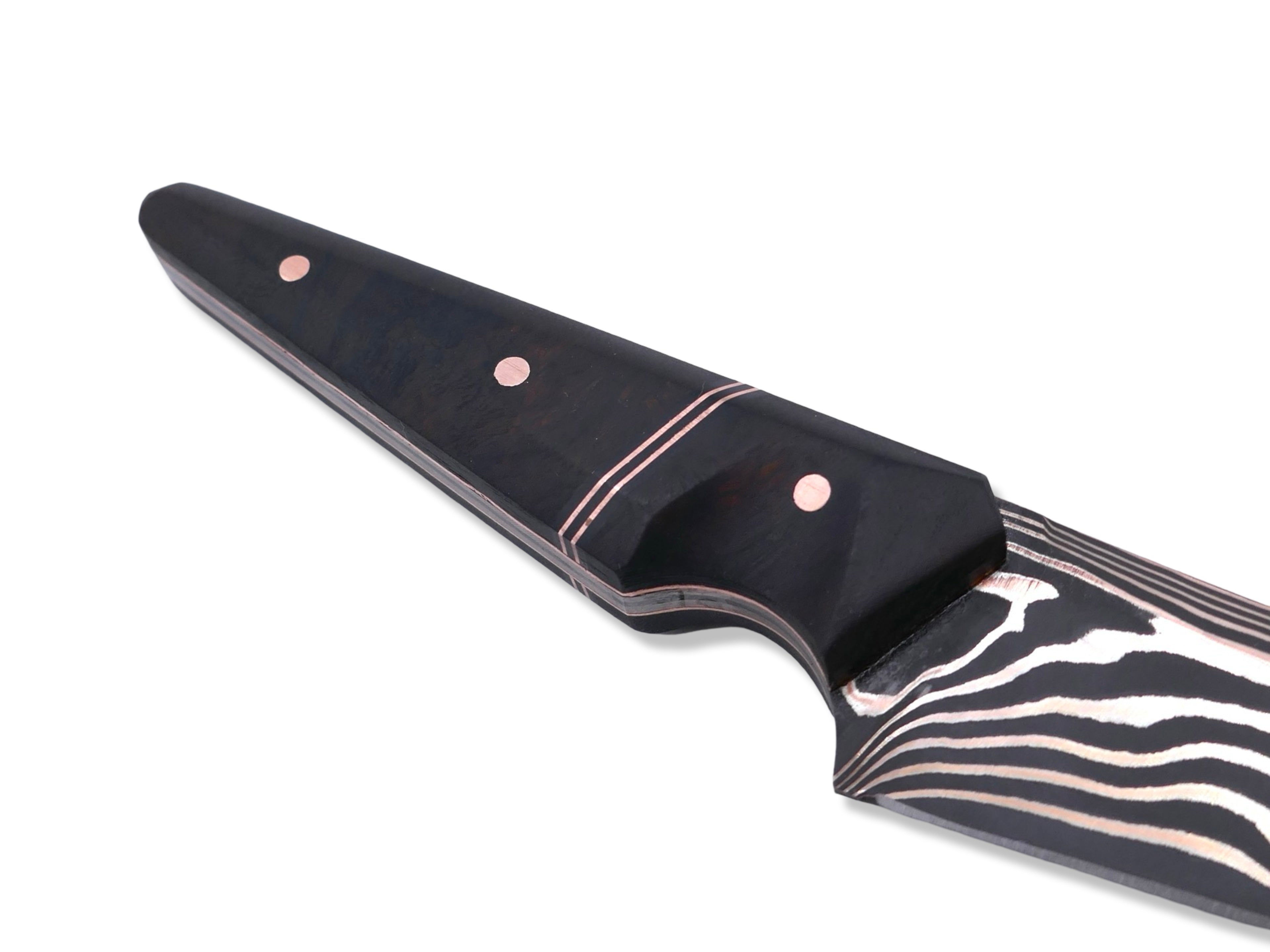 T3 - Tanto - Vegas Forge Copper Infused Damascus