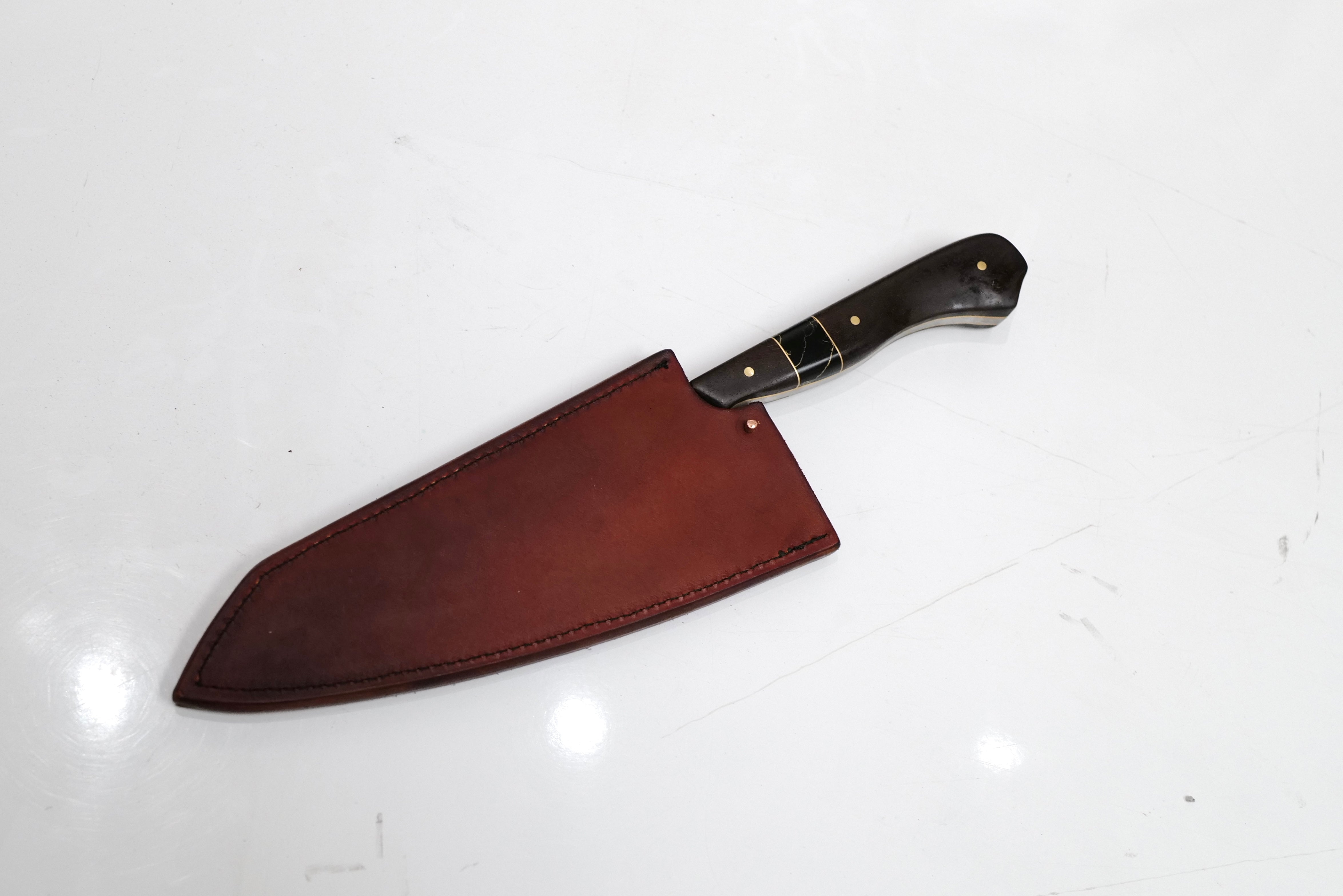Custom Vegas Forge Damascus Gyuto