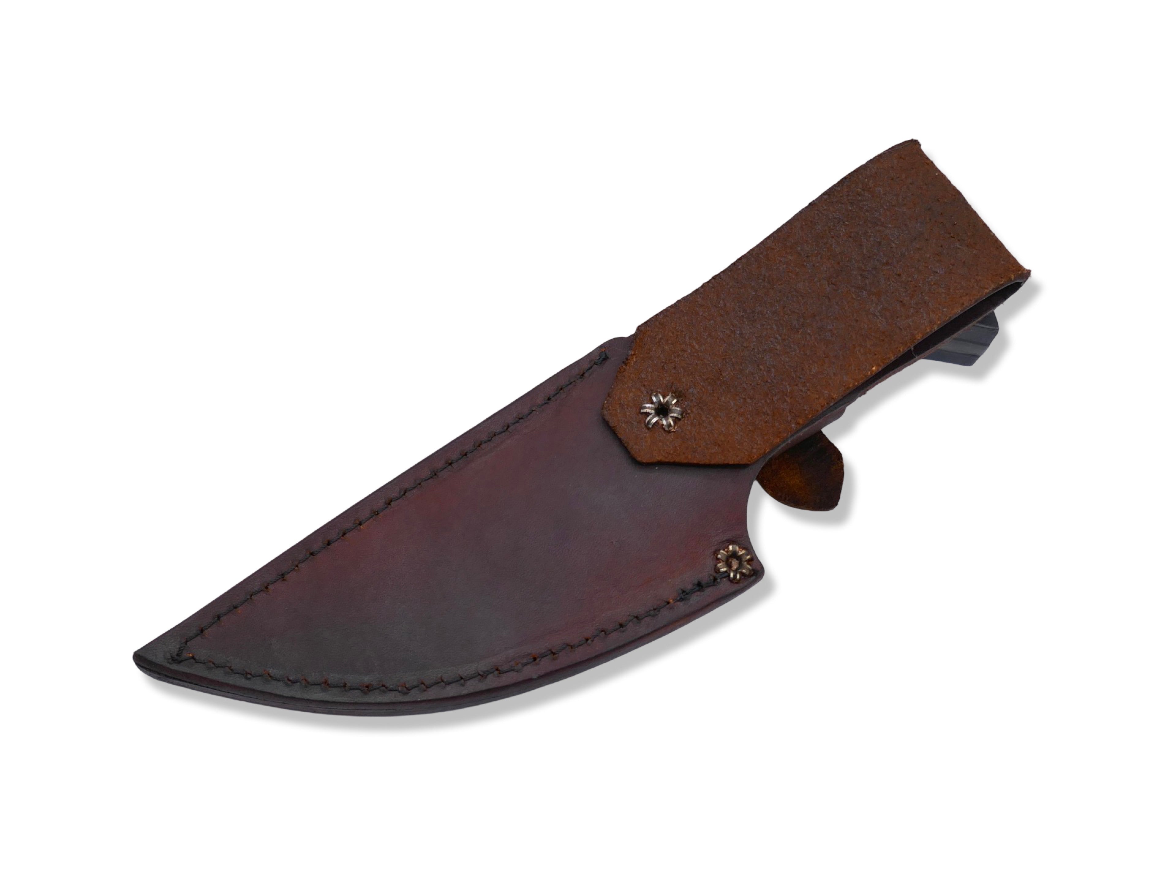 Vendetta Night Crawler - Grey / Black G-10 W/ Blue Wood Inlay / Black G-10 Liner