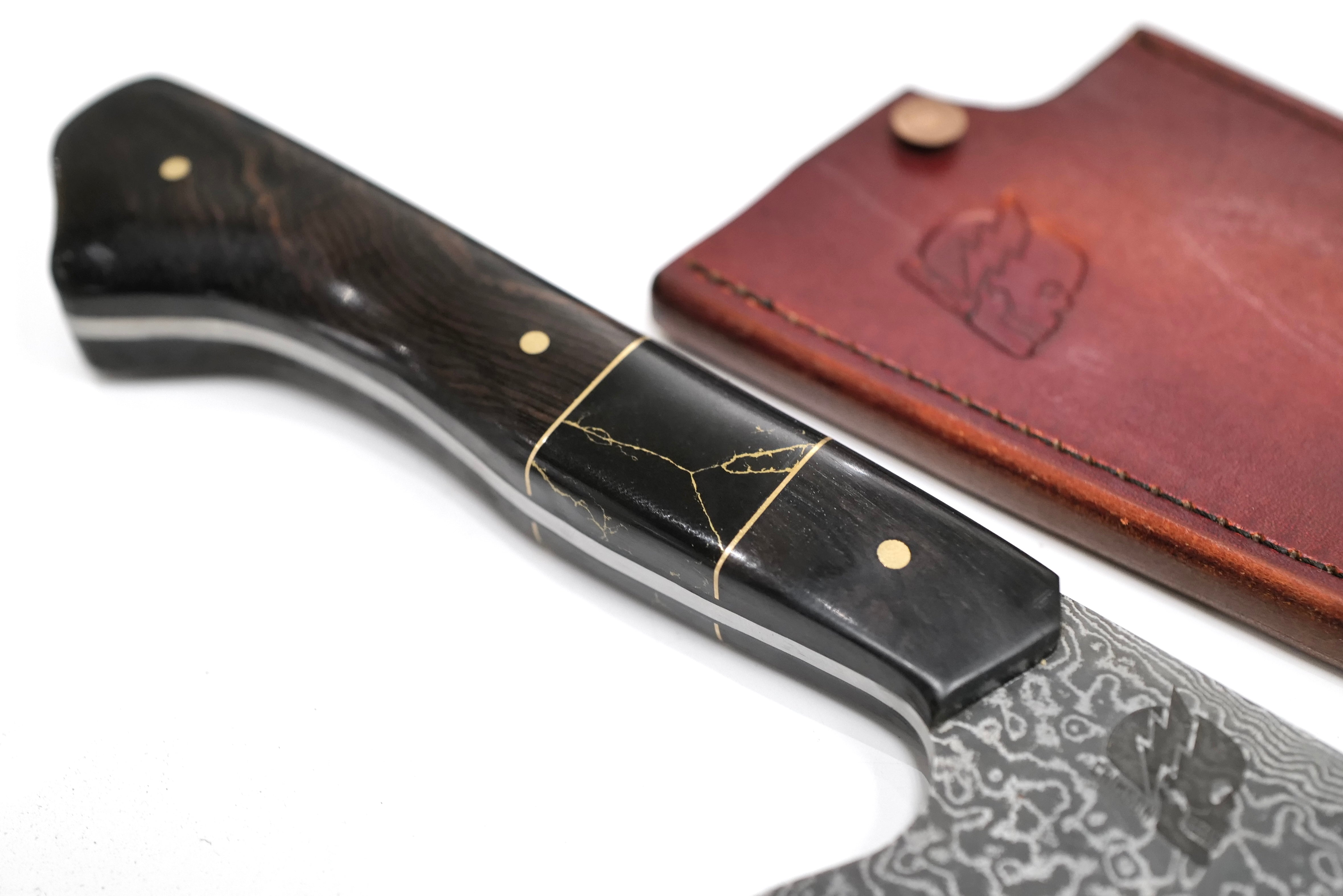 Custom Vegas Forge Stainless Damascus Gyuto