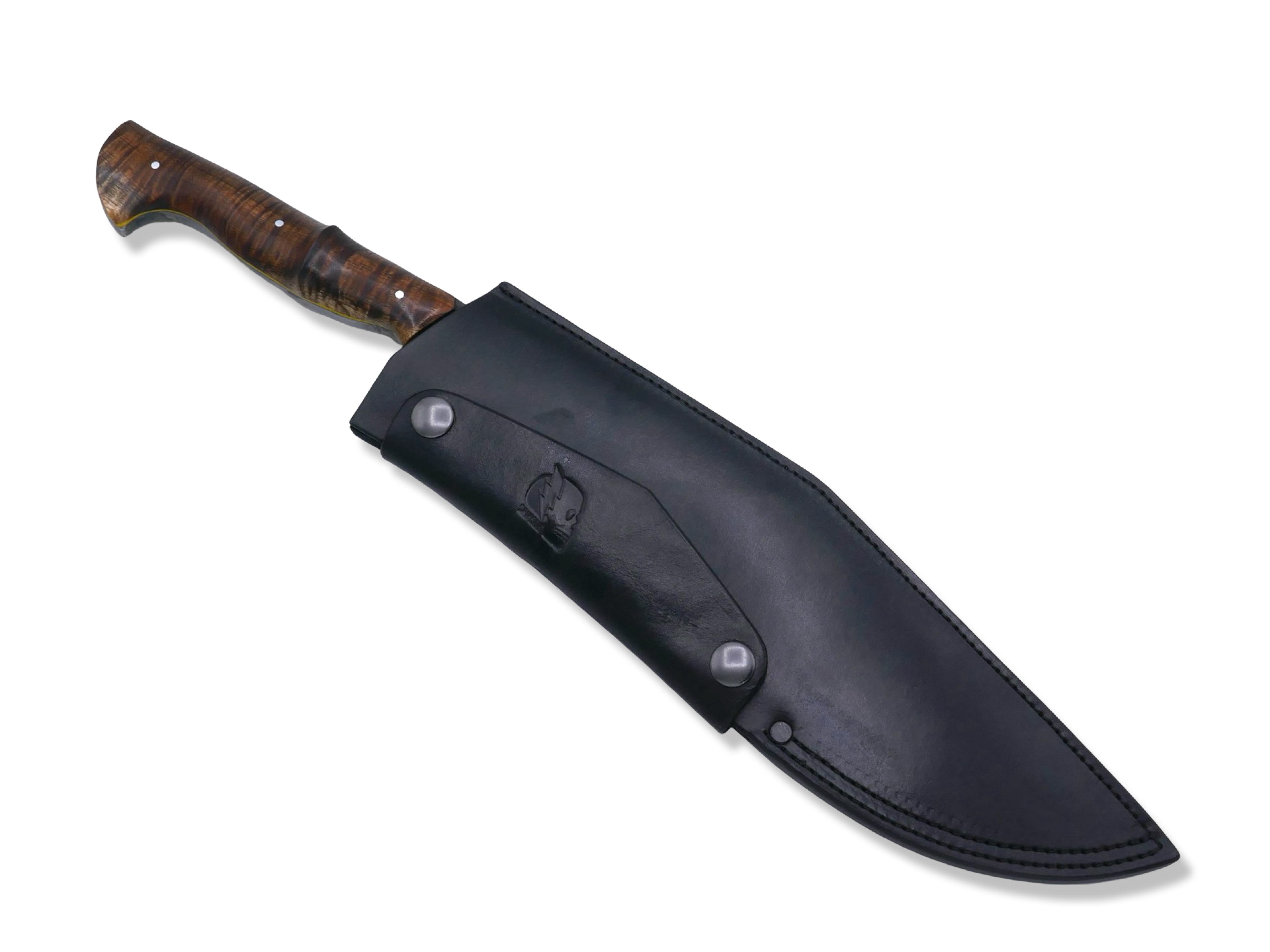 Forged Kukri Custom - 80CRV Blade / Iron Wood Handle