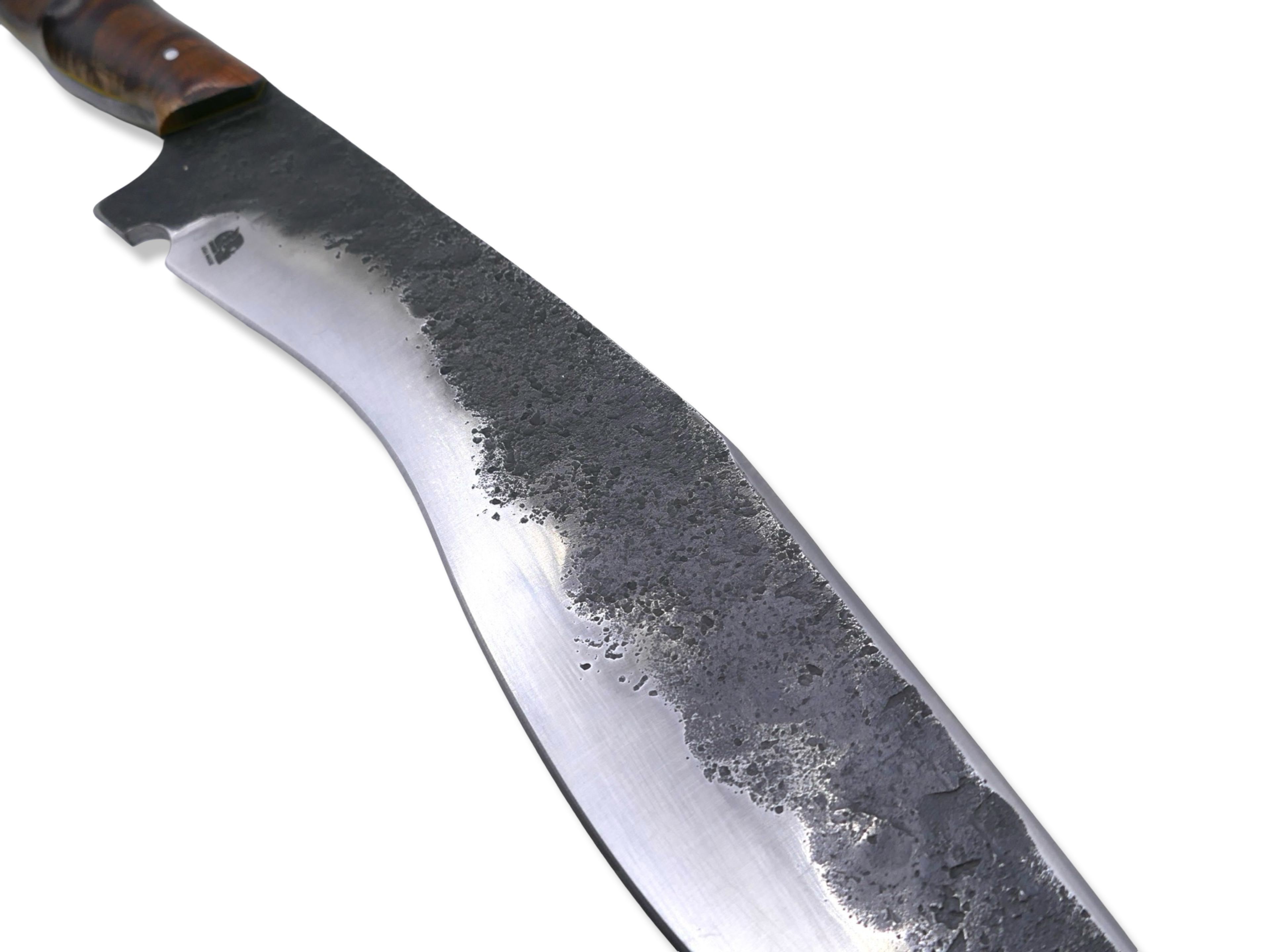 Forged Kukri Custom - 80CRV Blade / Iron Wood Handle
