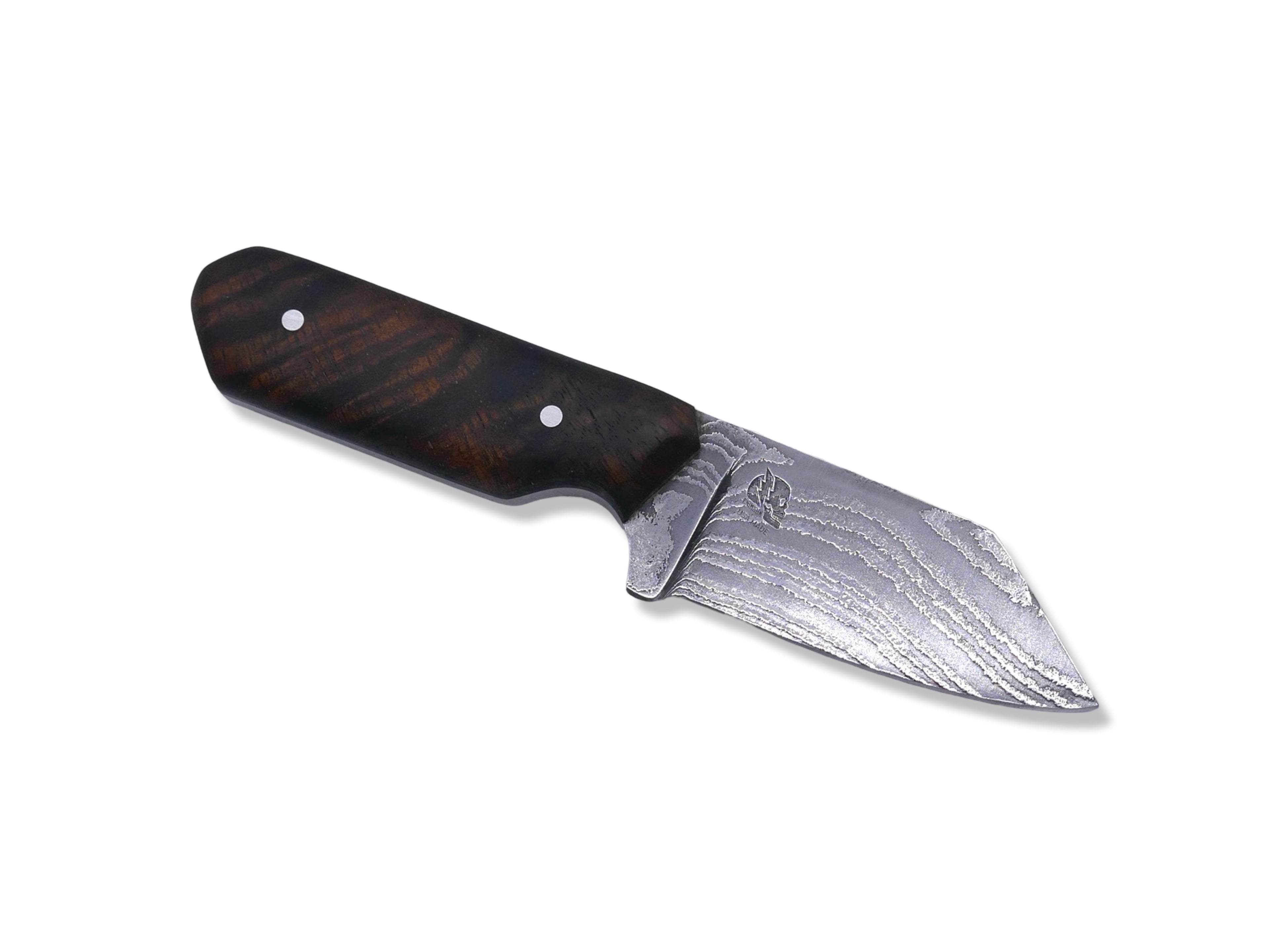 Iron Claw - Vegas Forge Damascus / Hawaiian Koa Handle / Black G-10 Liner