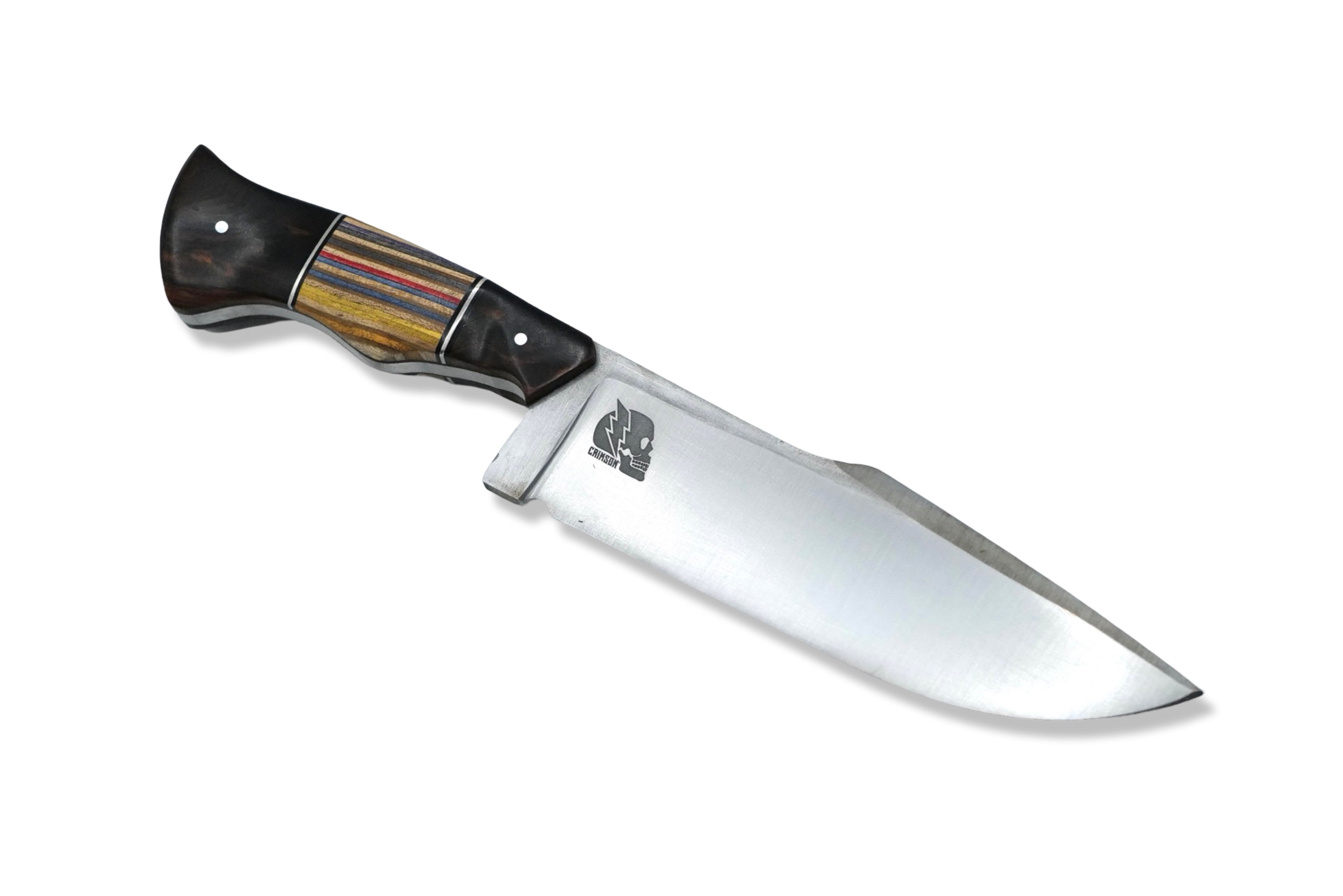 Custom Hollow Ground Bowie / Skateboard Handle