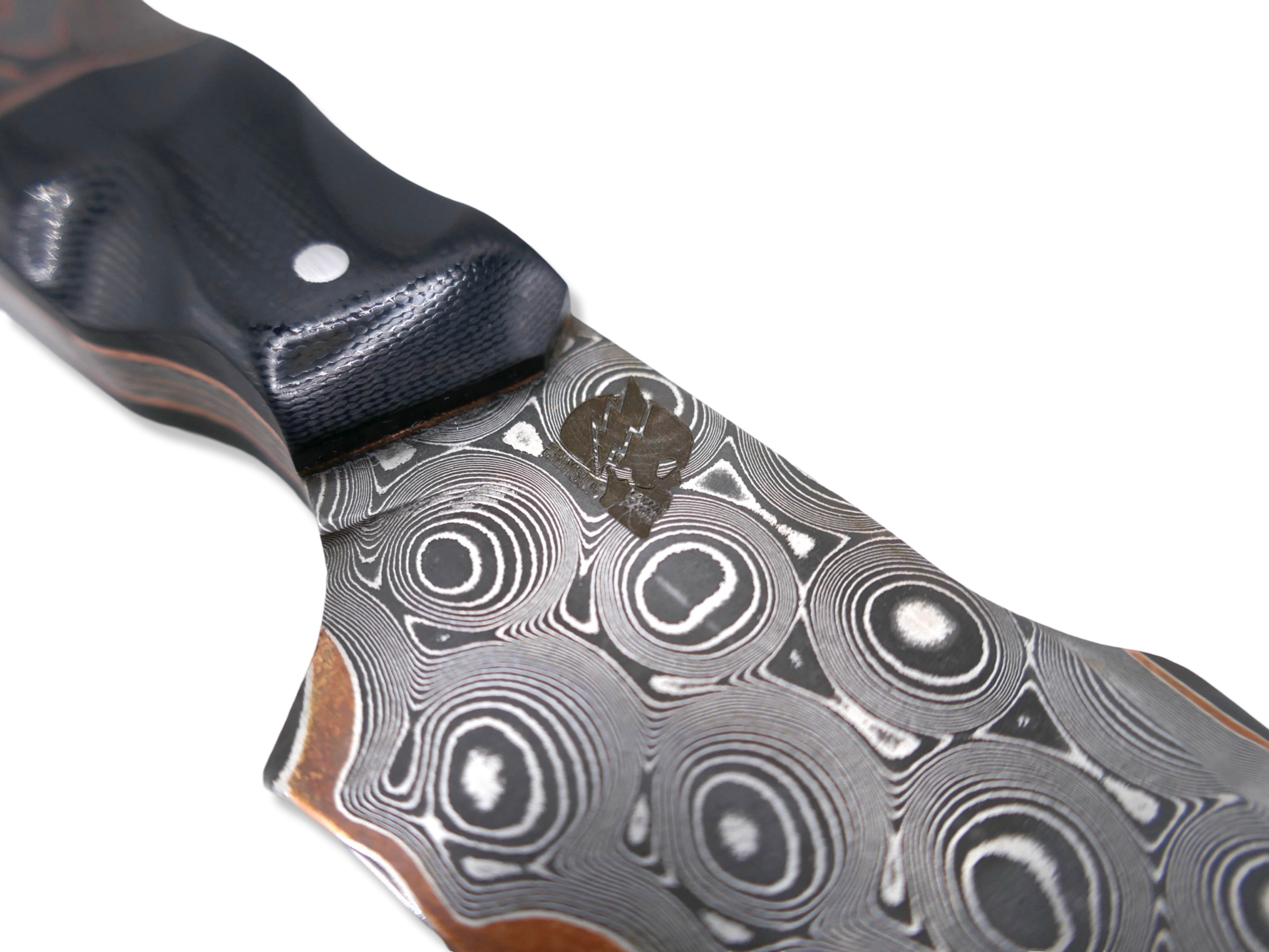 The Ripper x VEGAS FORGE - Custom Copper San Mai Field Craft Knife