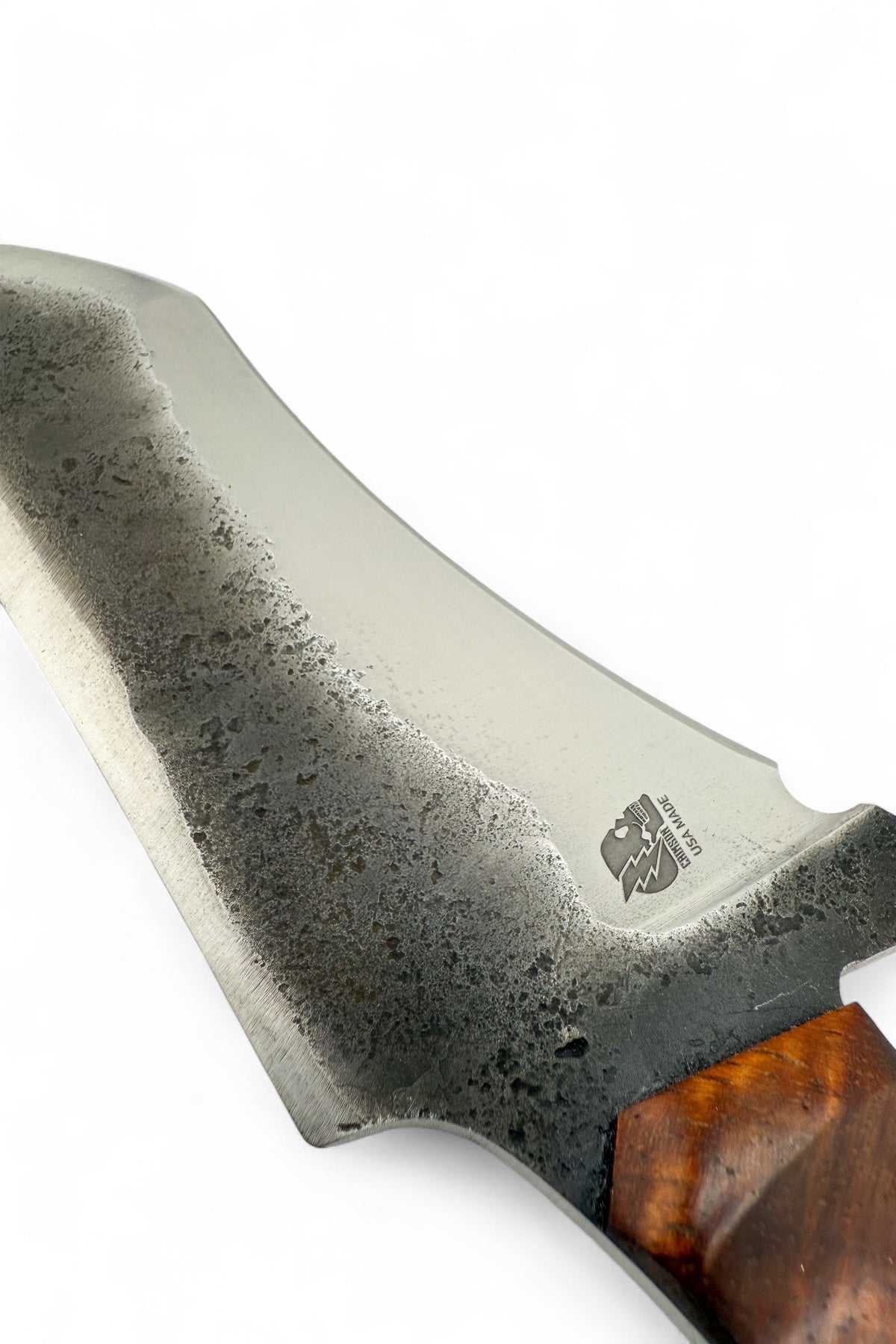 Forged Compound Destroyer - Hawaiian Koa / Black Micarta / Black G-10 Liner