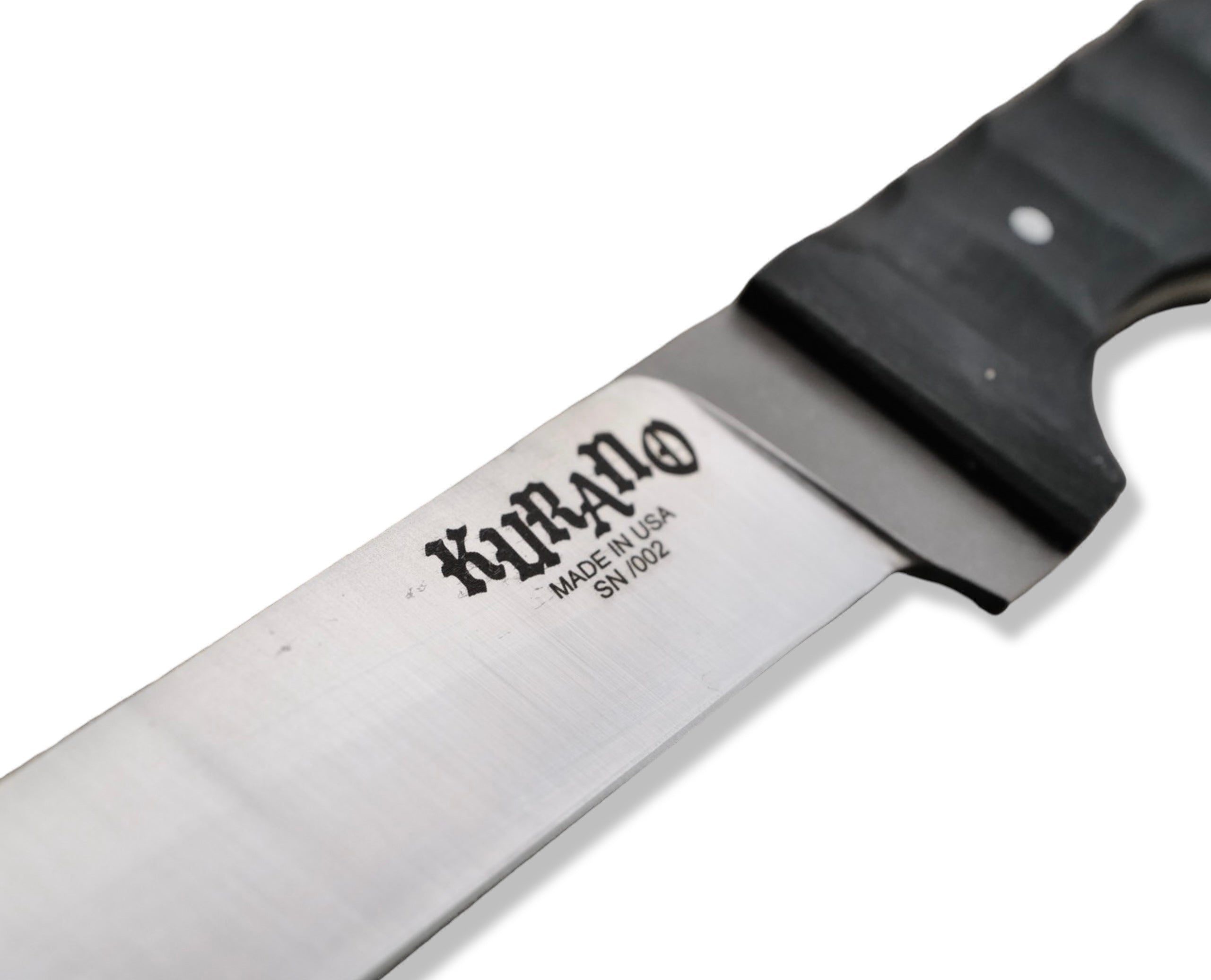 Kurano Filet - Satin Finish / Stainless Steel / Black G-10 Handle / Kydex Sheath