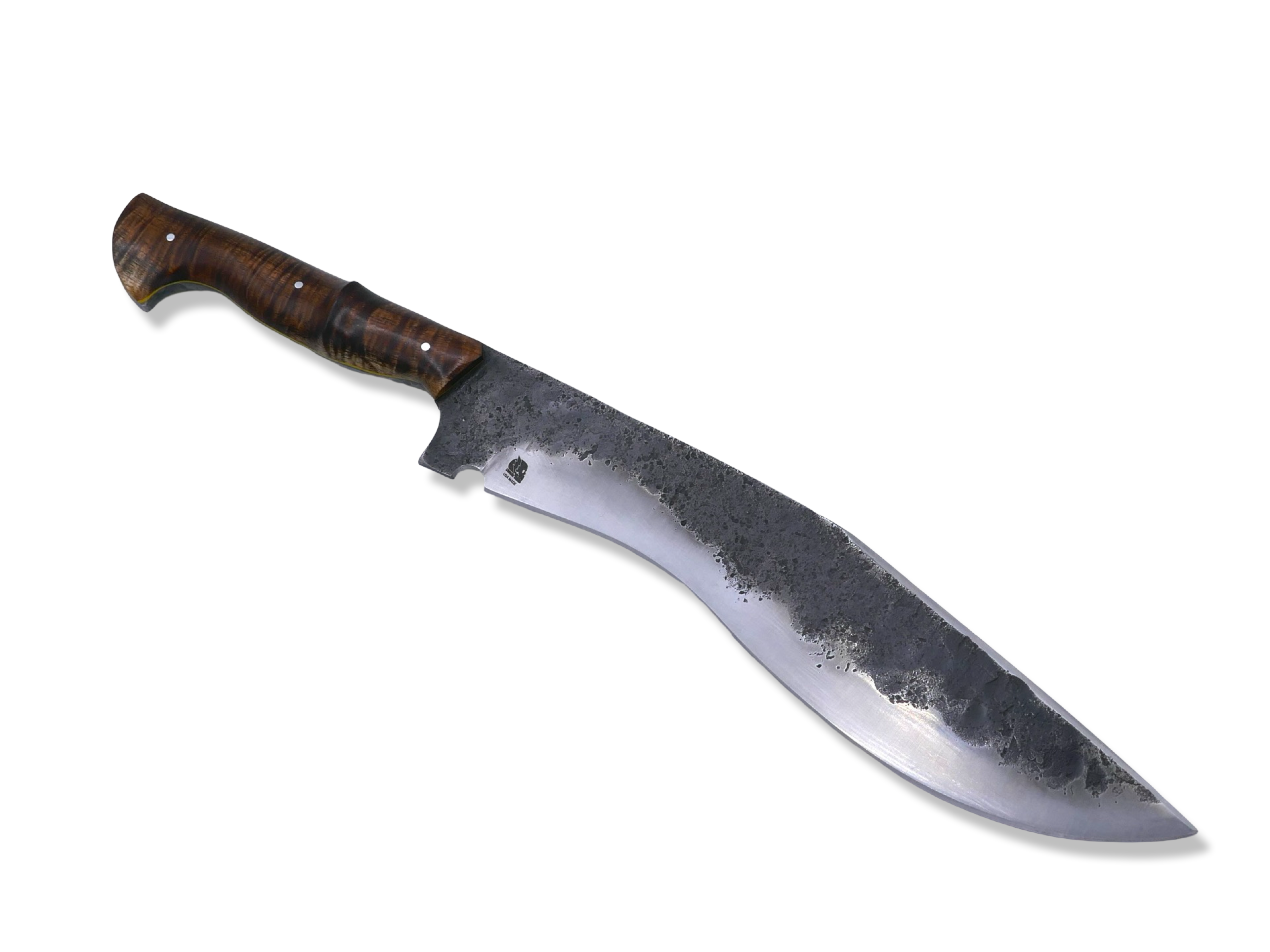 Forged Kukri Custom - 80CRV Blade / Iron Wood Handle