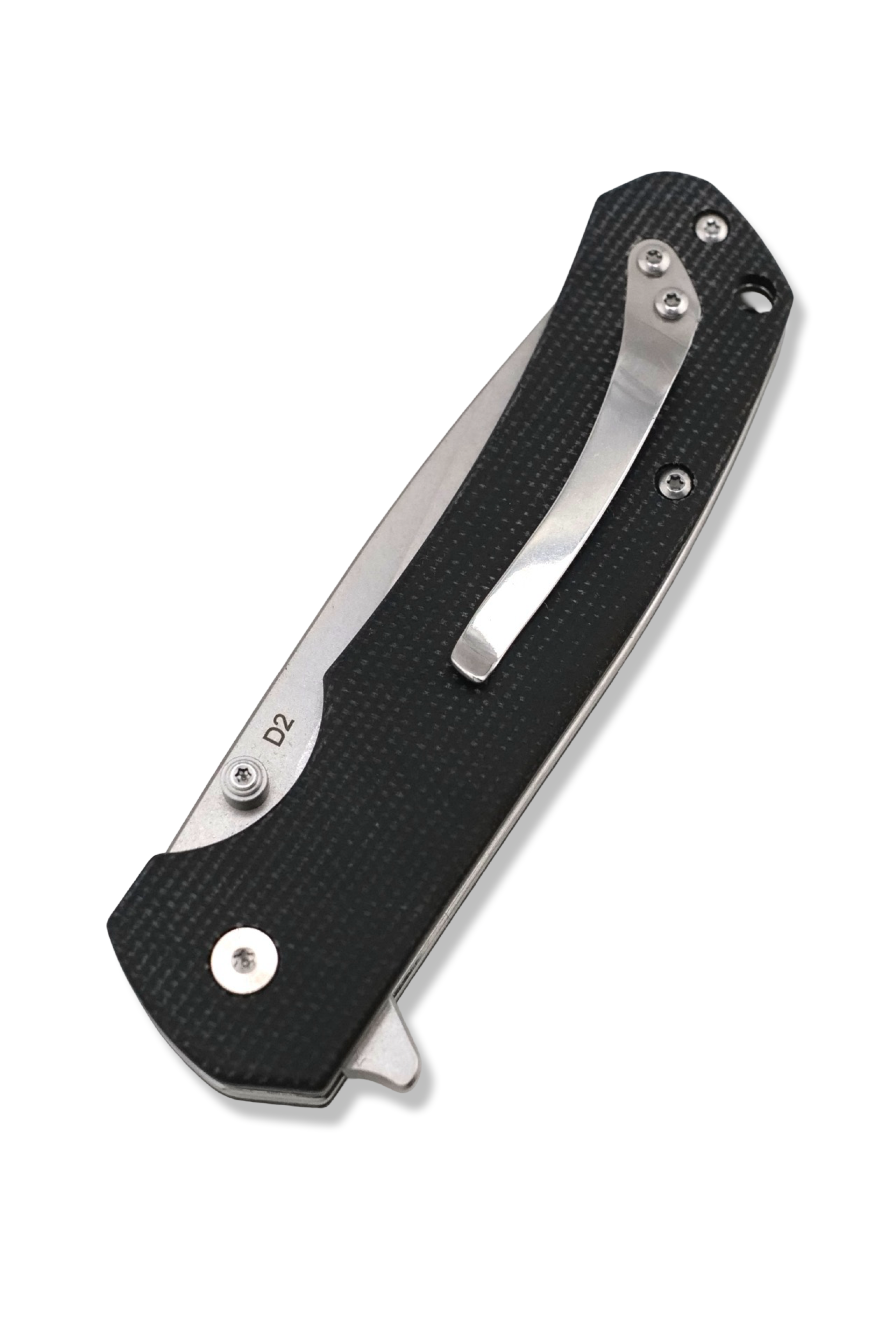 Q7 Folder - Black G-10 Handle / Stonewash Blade