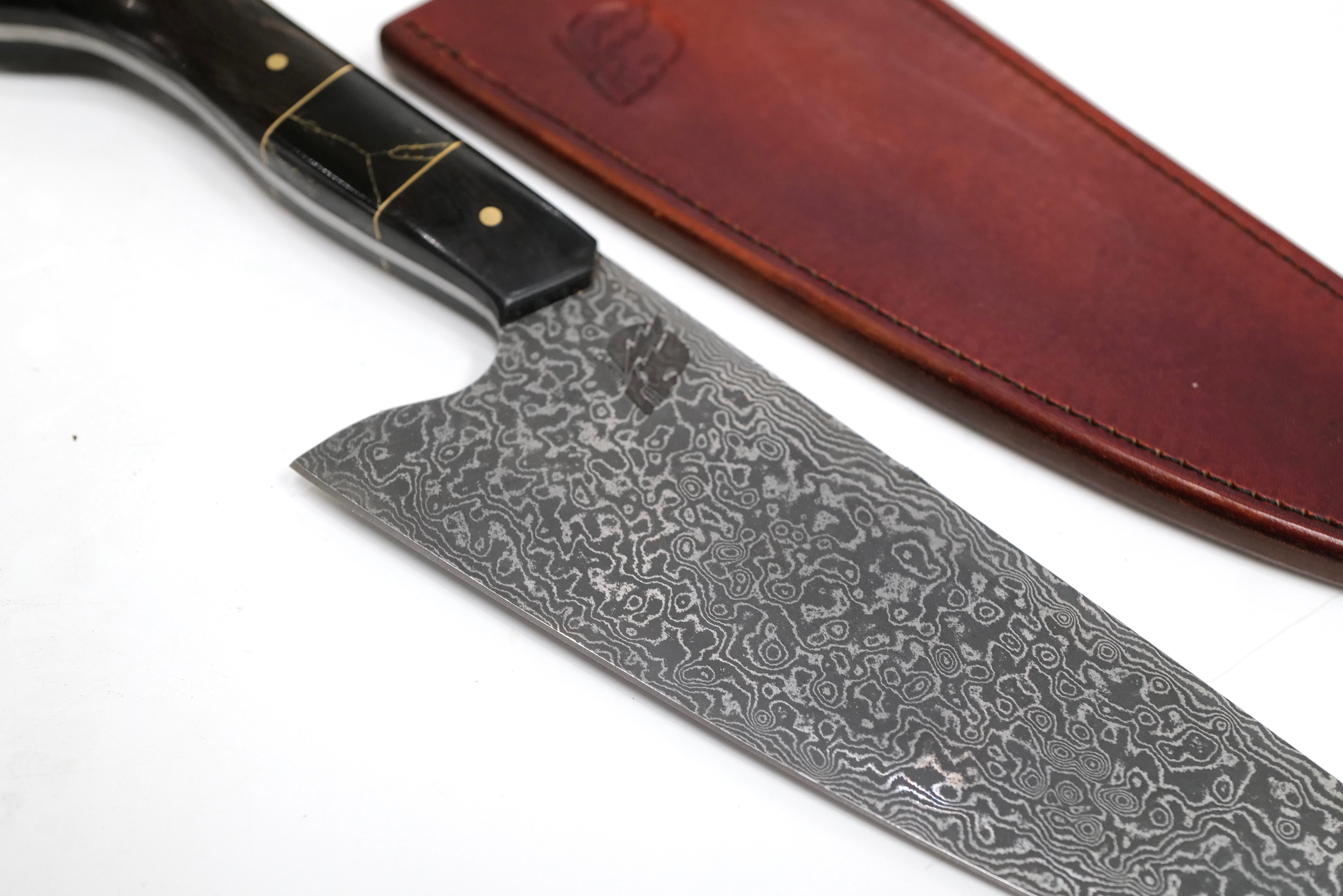 Custom Vegas Forge Stainless Damascus Gyuto