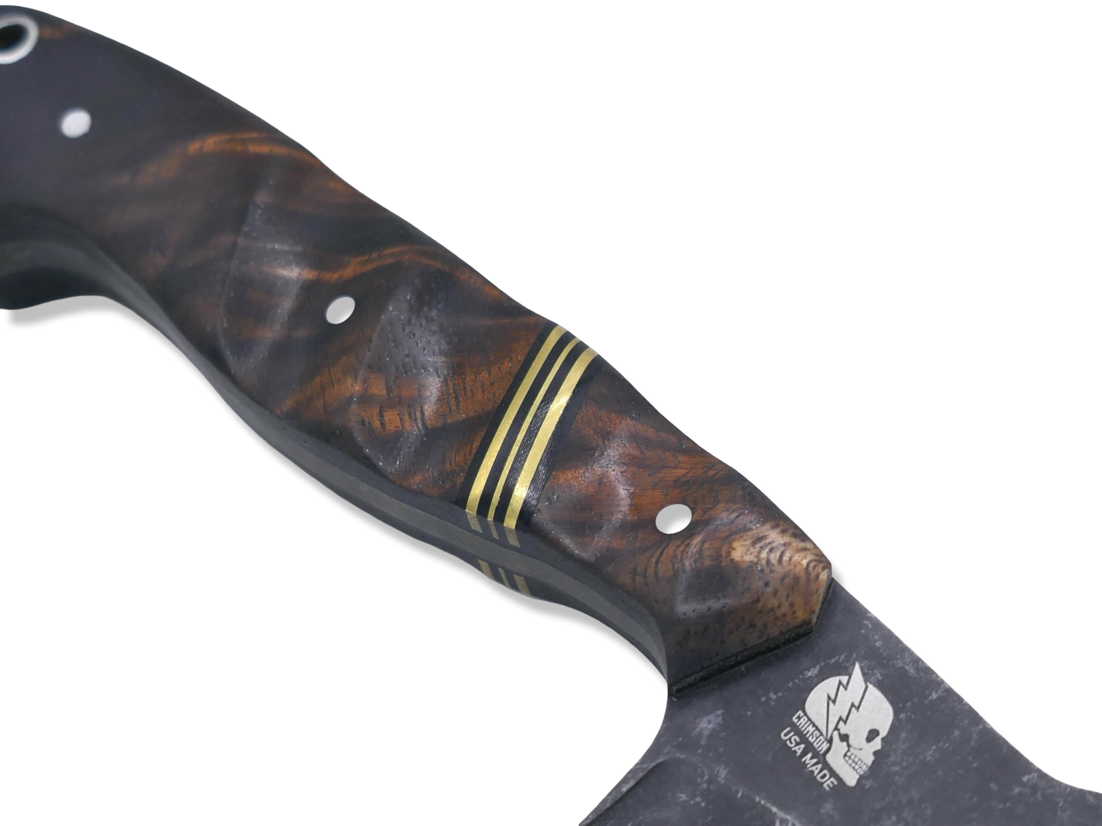 Kreaper Custom 1 of 1 -  Hawaiian Koa / Triple Brass Split