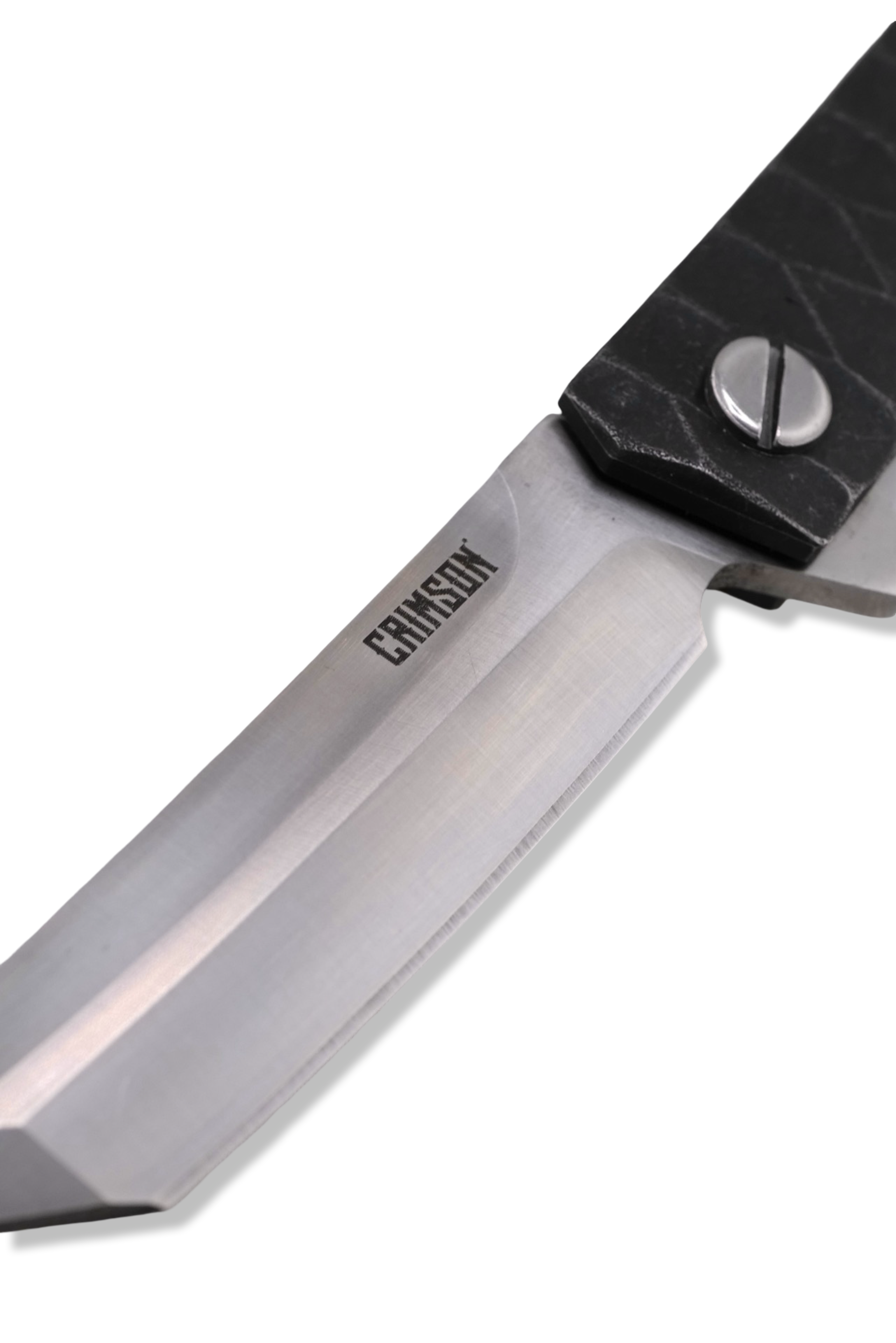 The Wayne Flipper Folder - Rock Textured Handle / Satin Finish