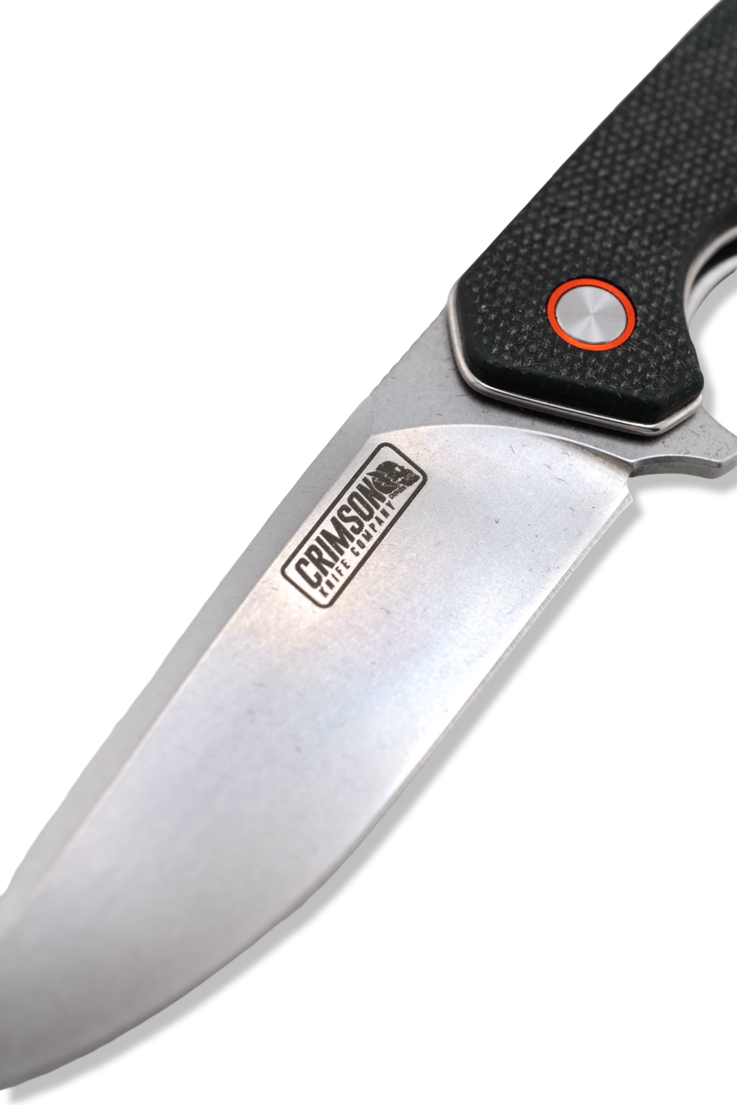 Copperhead Folder - Black Micarta Handle / Stonewash