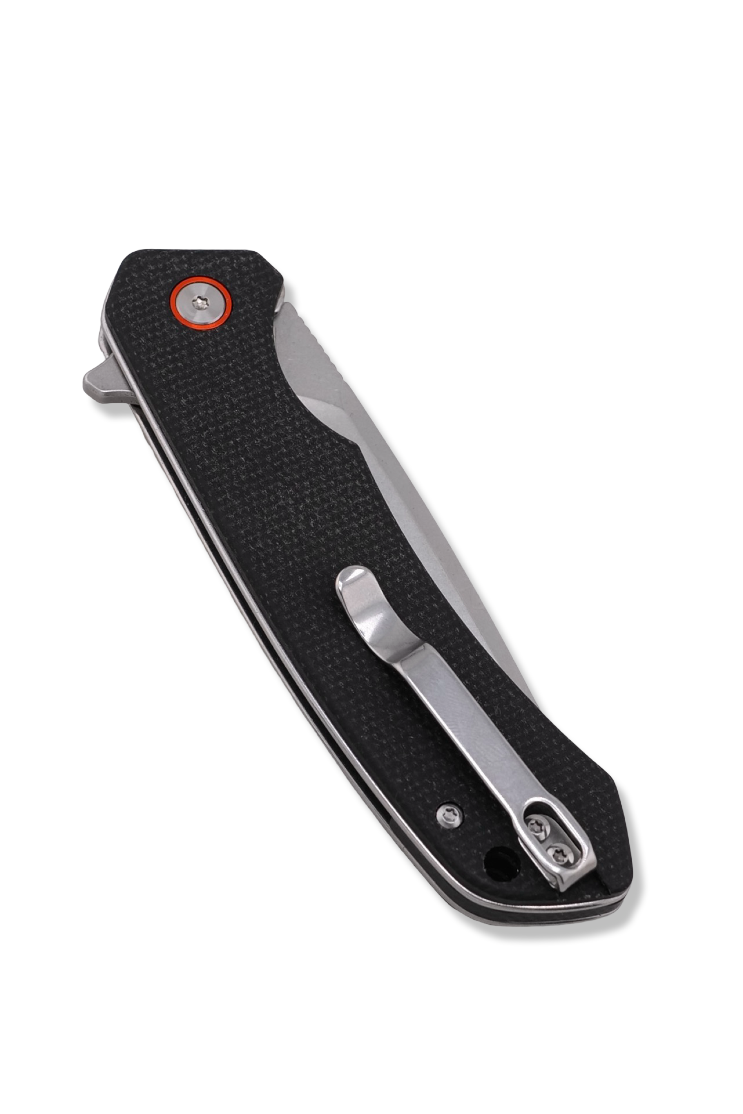 Copperhead Folder - Black Micarta Handle / Stonewash