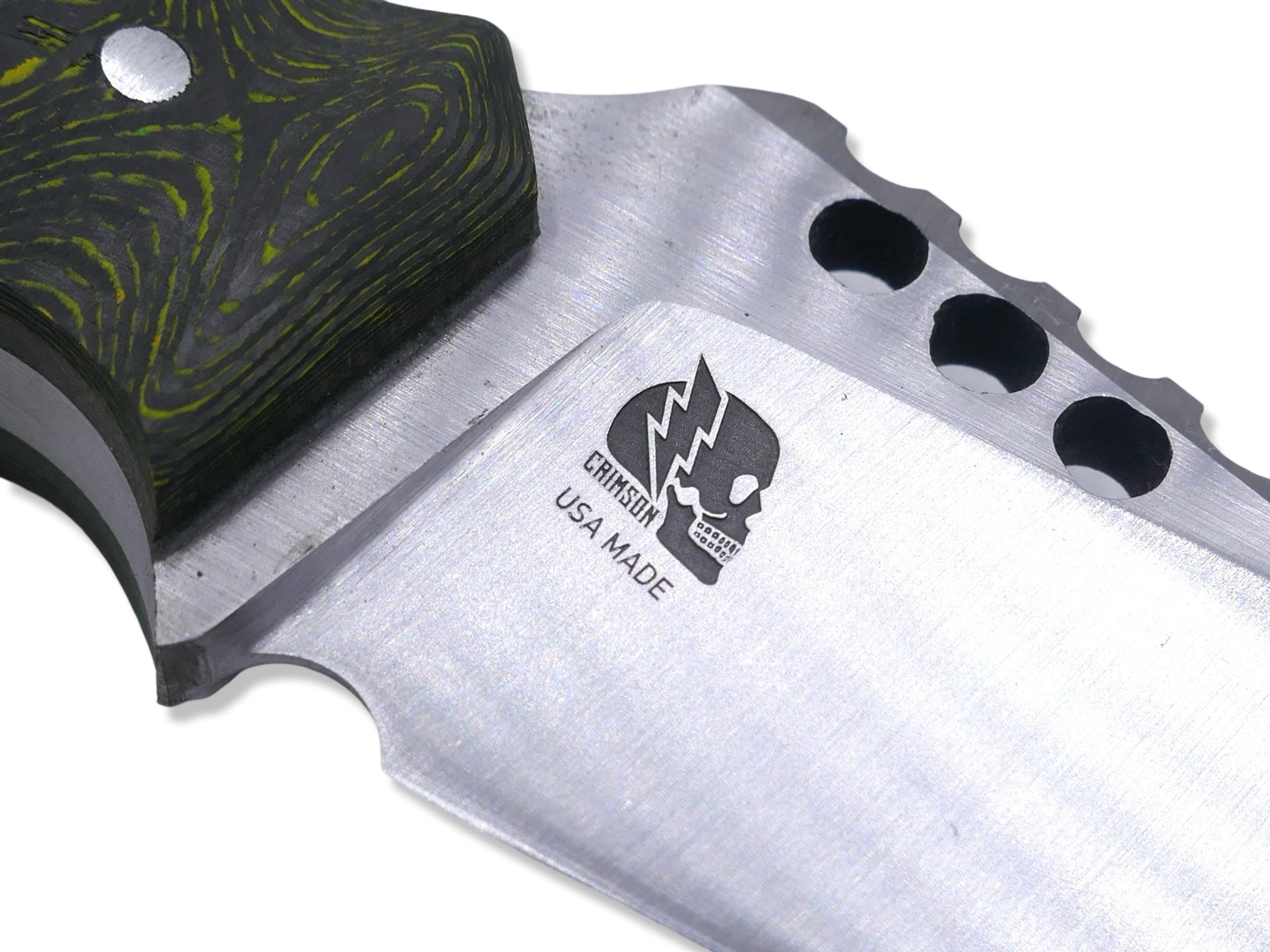 IRON WOLF Custom 1 of 1 - Satin Finish / Toxic Moss Camo Carbon / OD Green Liner