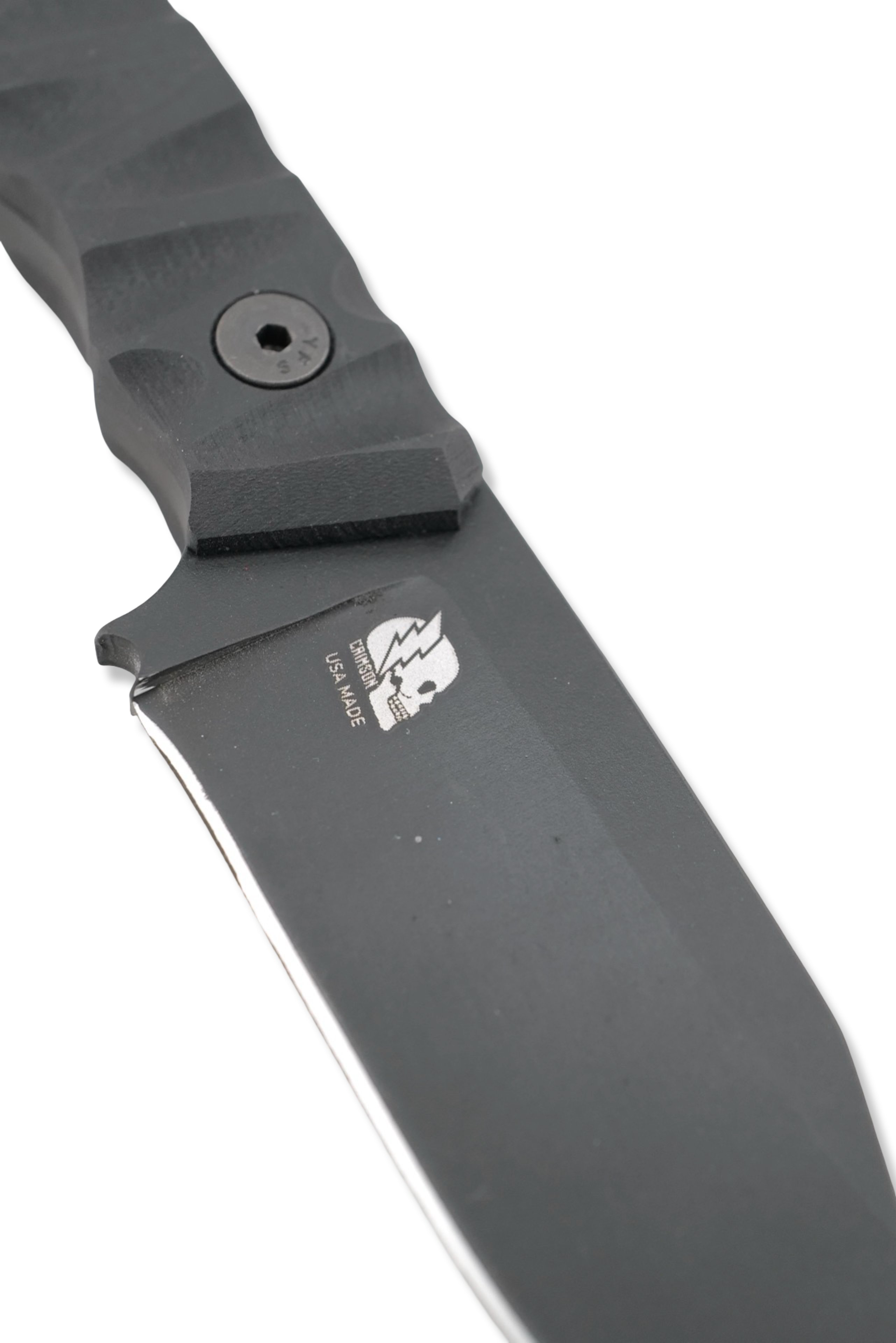 Slayer Mini - Black Cerakote / Black G-10 Handle / USA Made leather sheath included