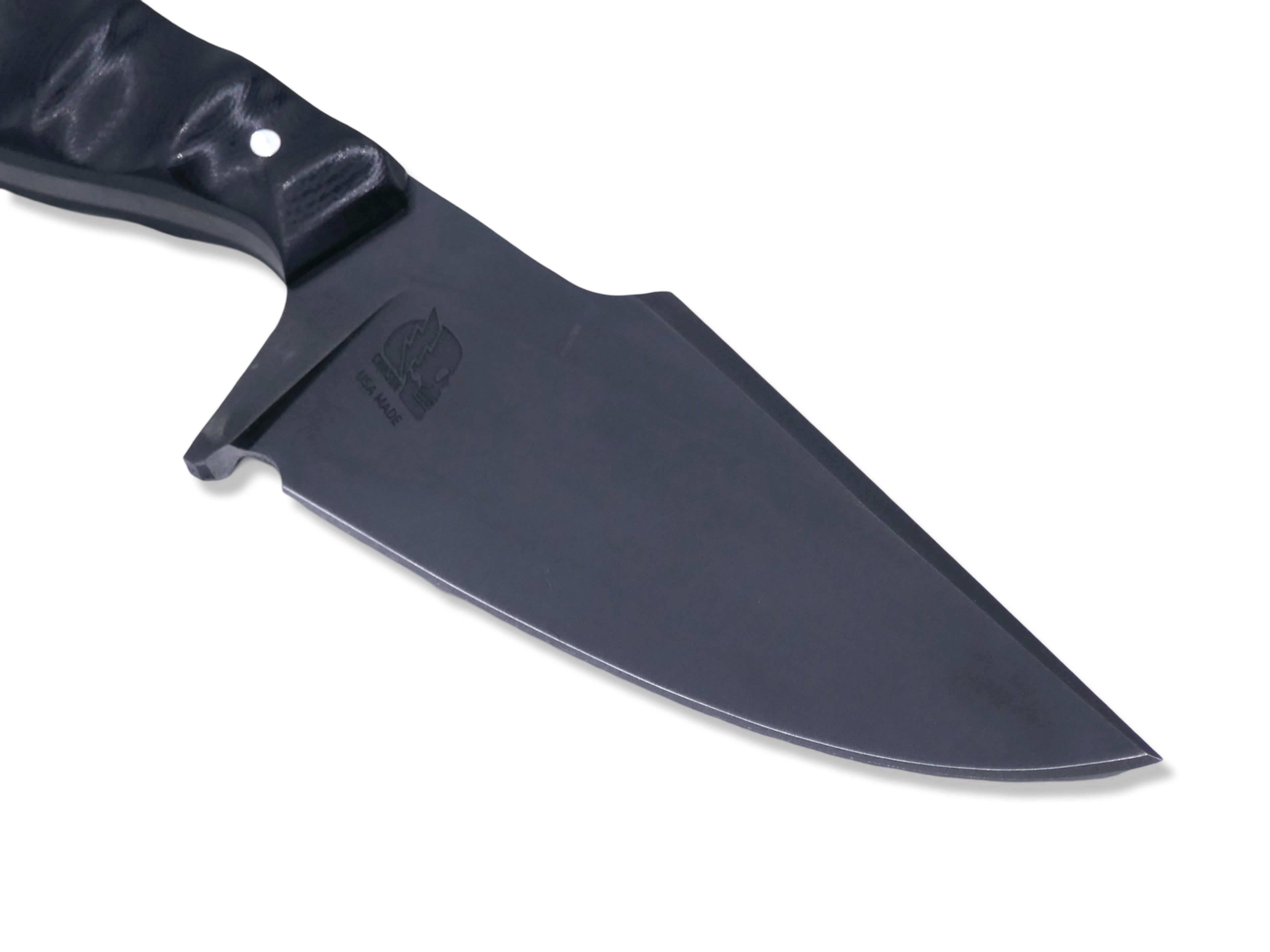 Reaper Custom 1 of 1  - Black Ops / Black G-10 / Camo Carbon Toxic Moss Handle