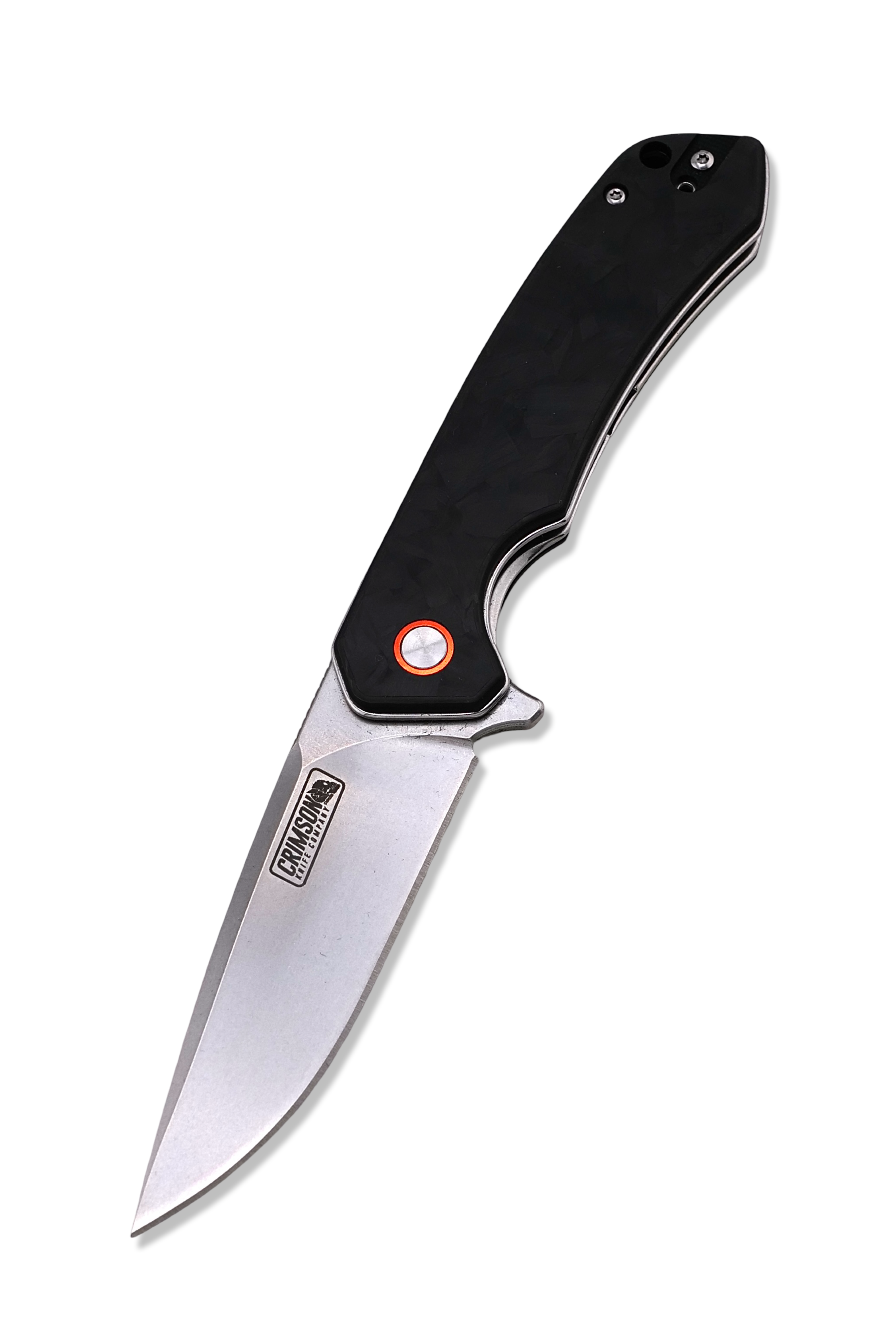 Copperhead Folder - Black Carbon Fiber Handle / Stonewash