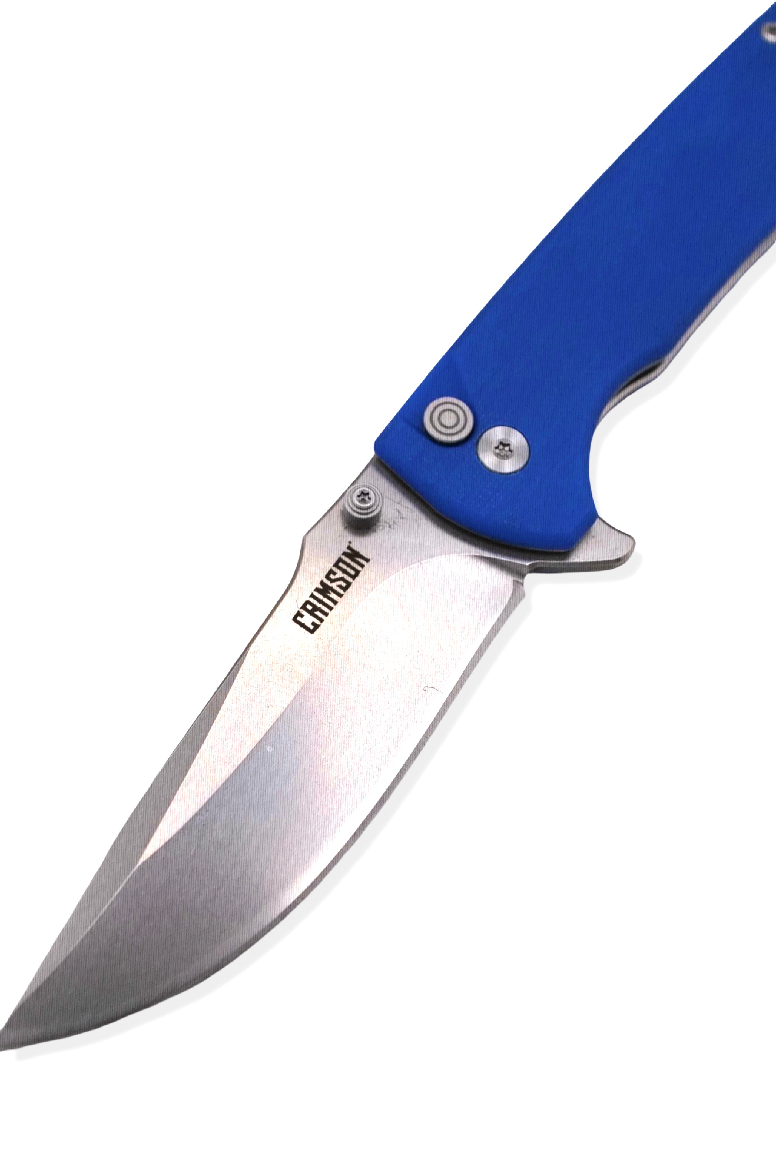 M5 Folder - Blue G-10 handle / Stonewash Finish